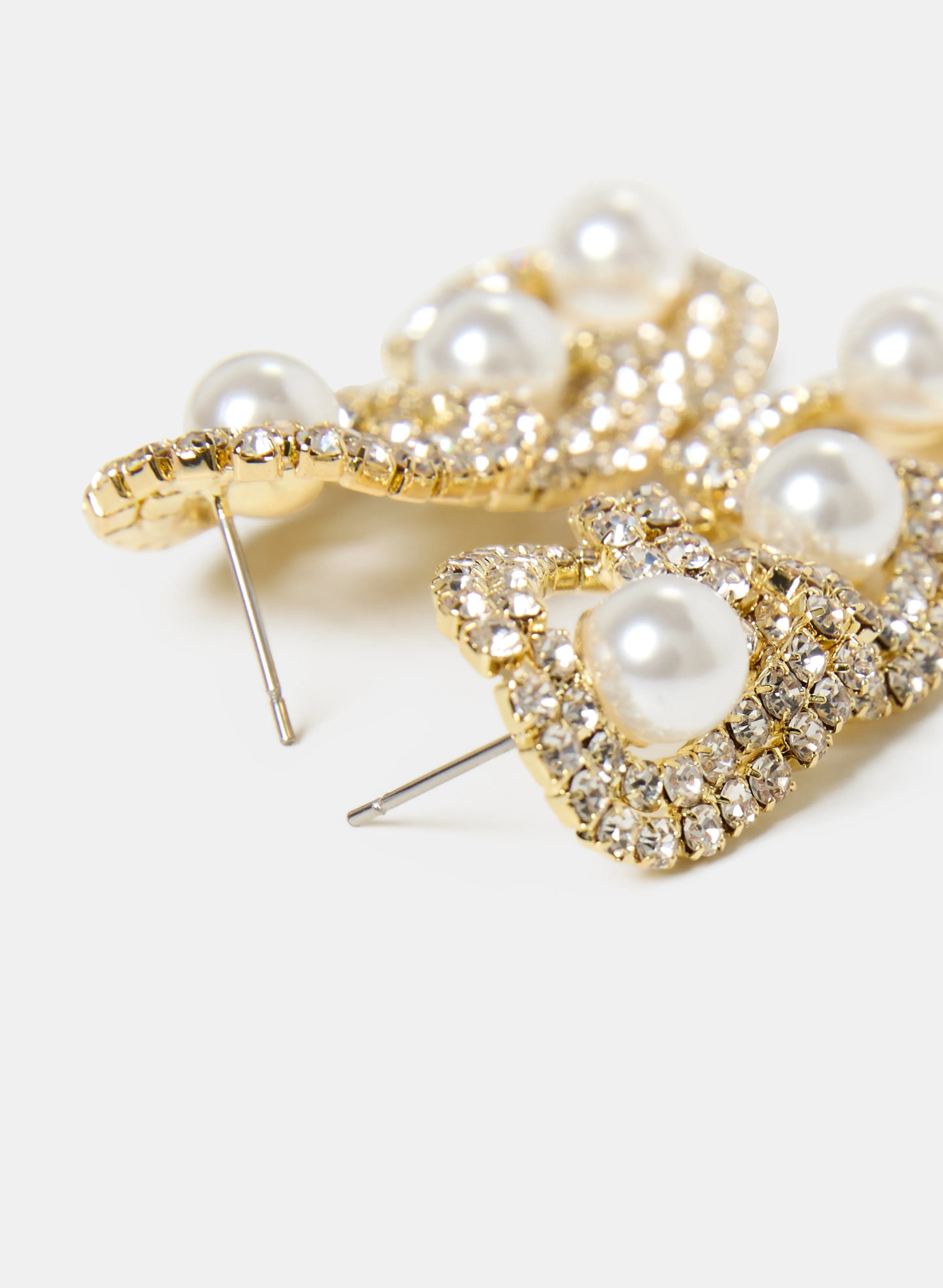 Tiered Oval Earrings sold by Laura product image thumbnail 2