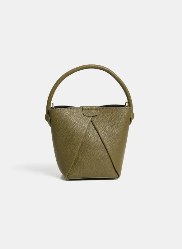 Pebbled Bucket Bag sold by Laura