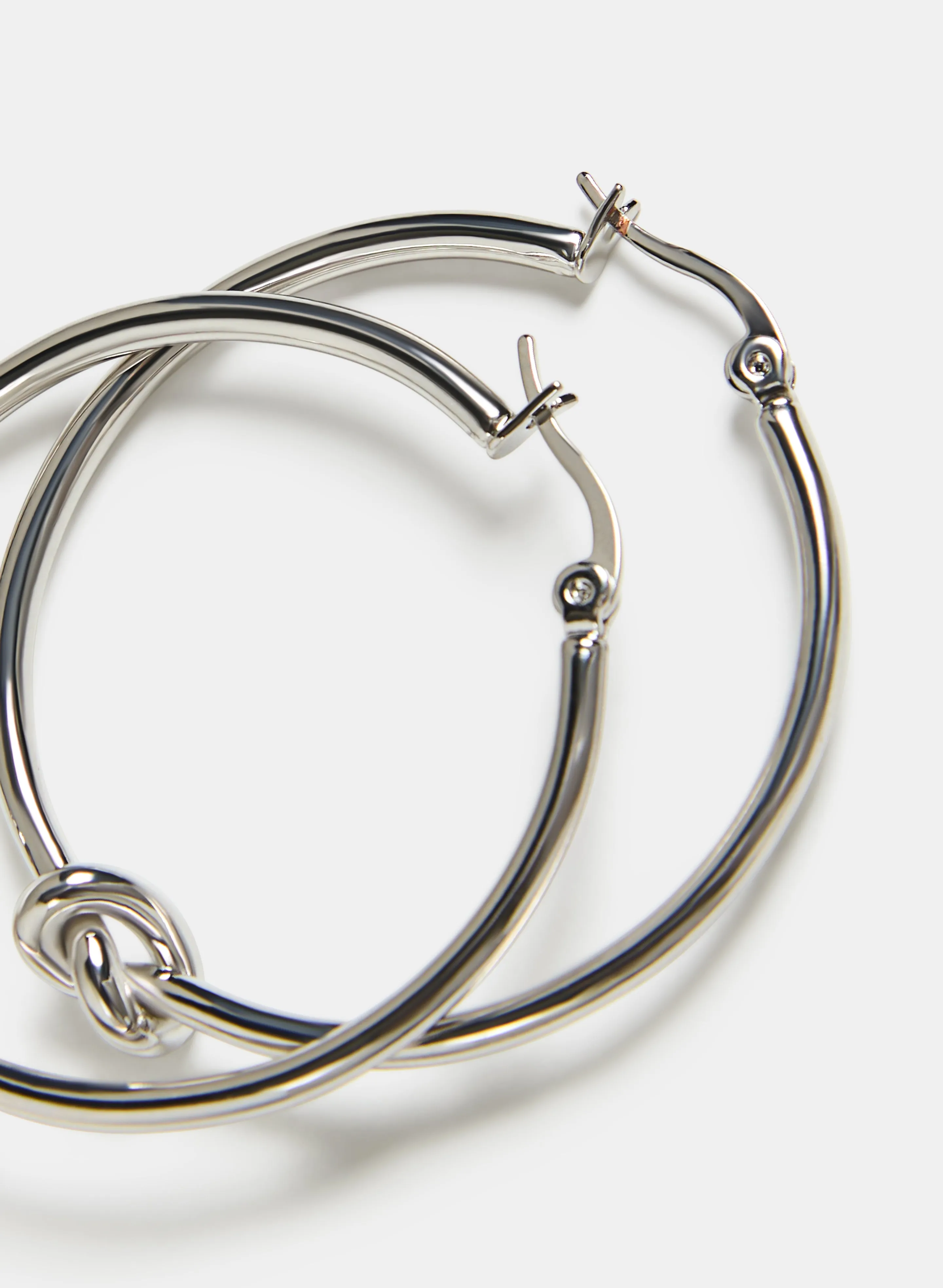 Knot Hoop Earrings sold by Laura product image thumbnail 2