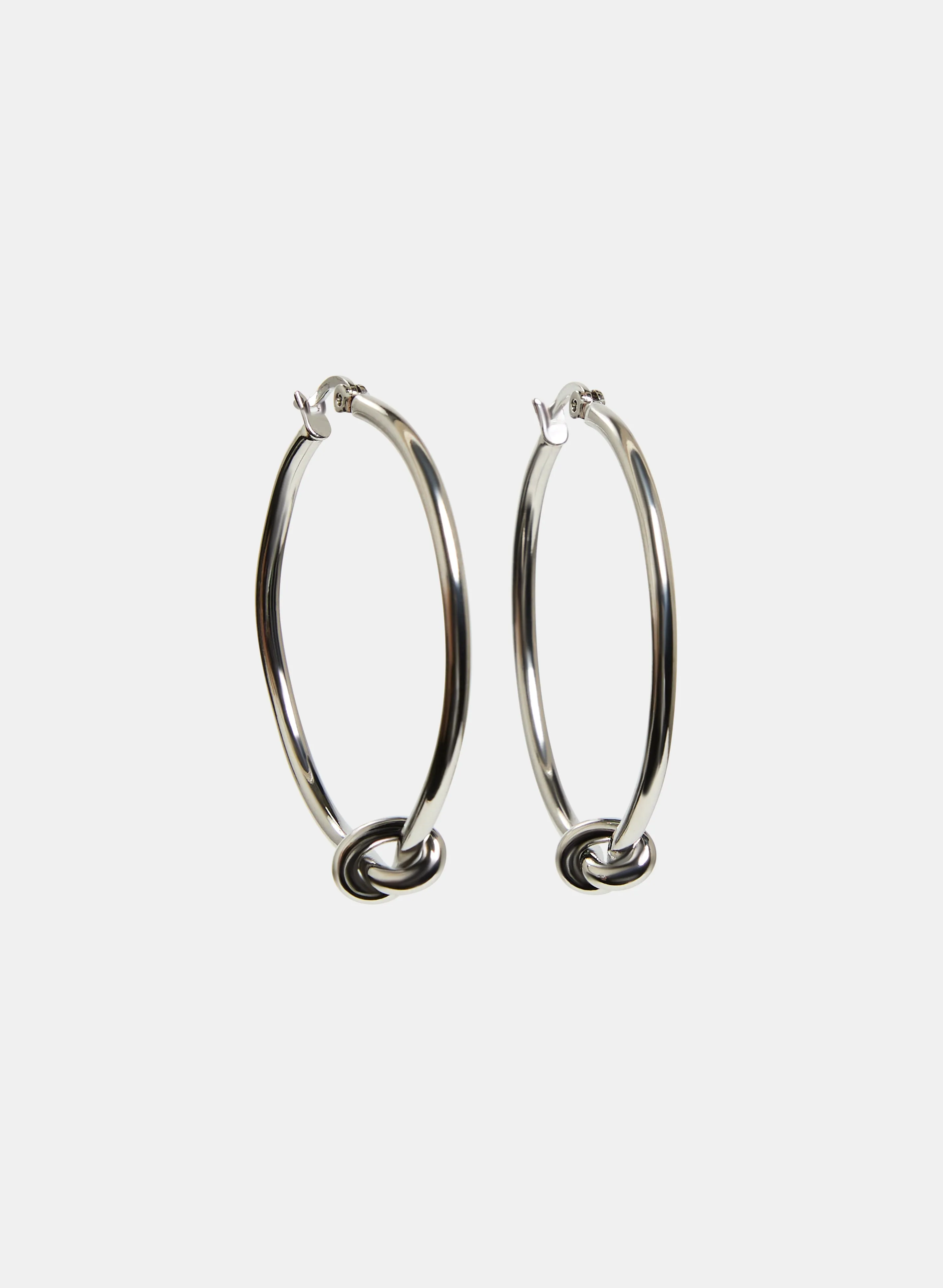 Knot Hoop Earrings sold by Laura