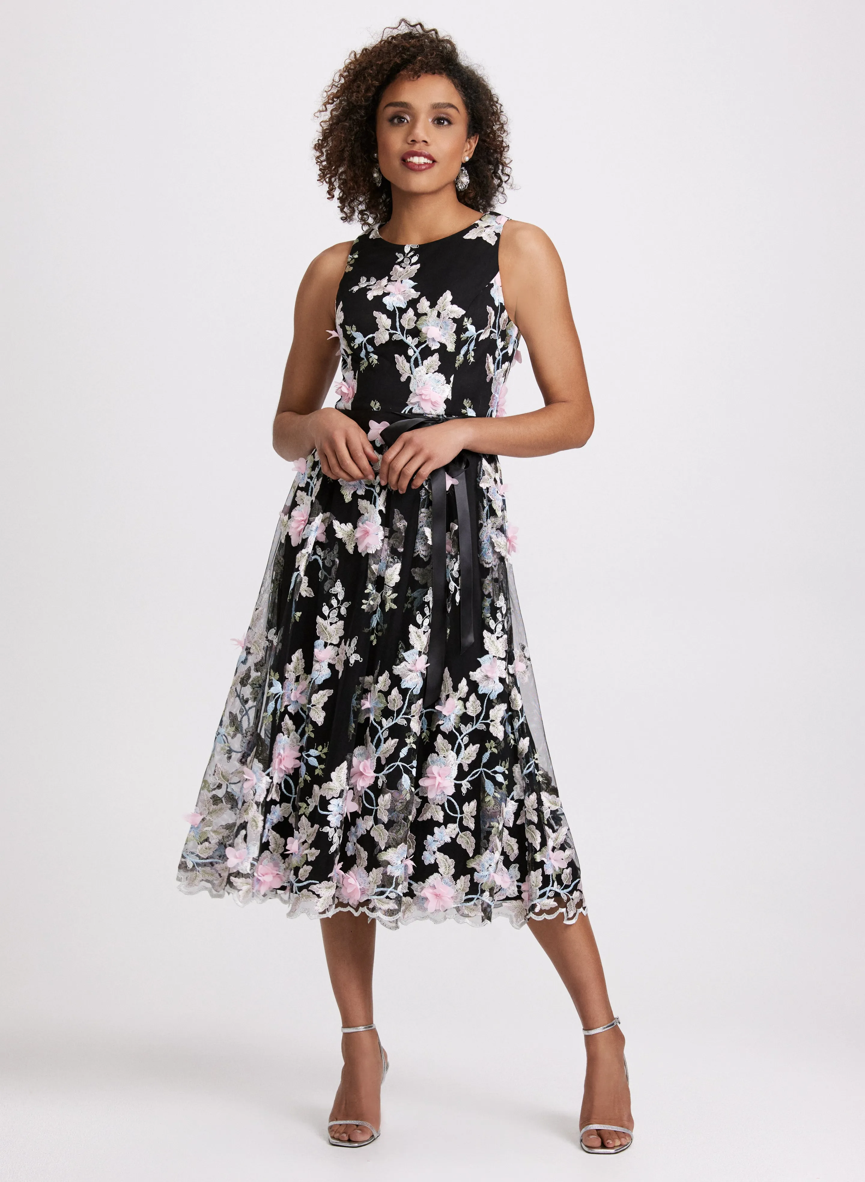 Embroidered Tulle Dress sold by Laura