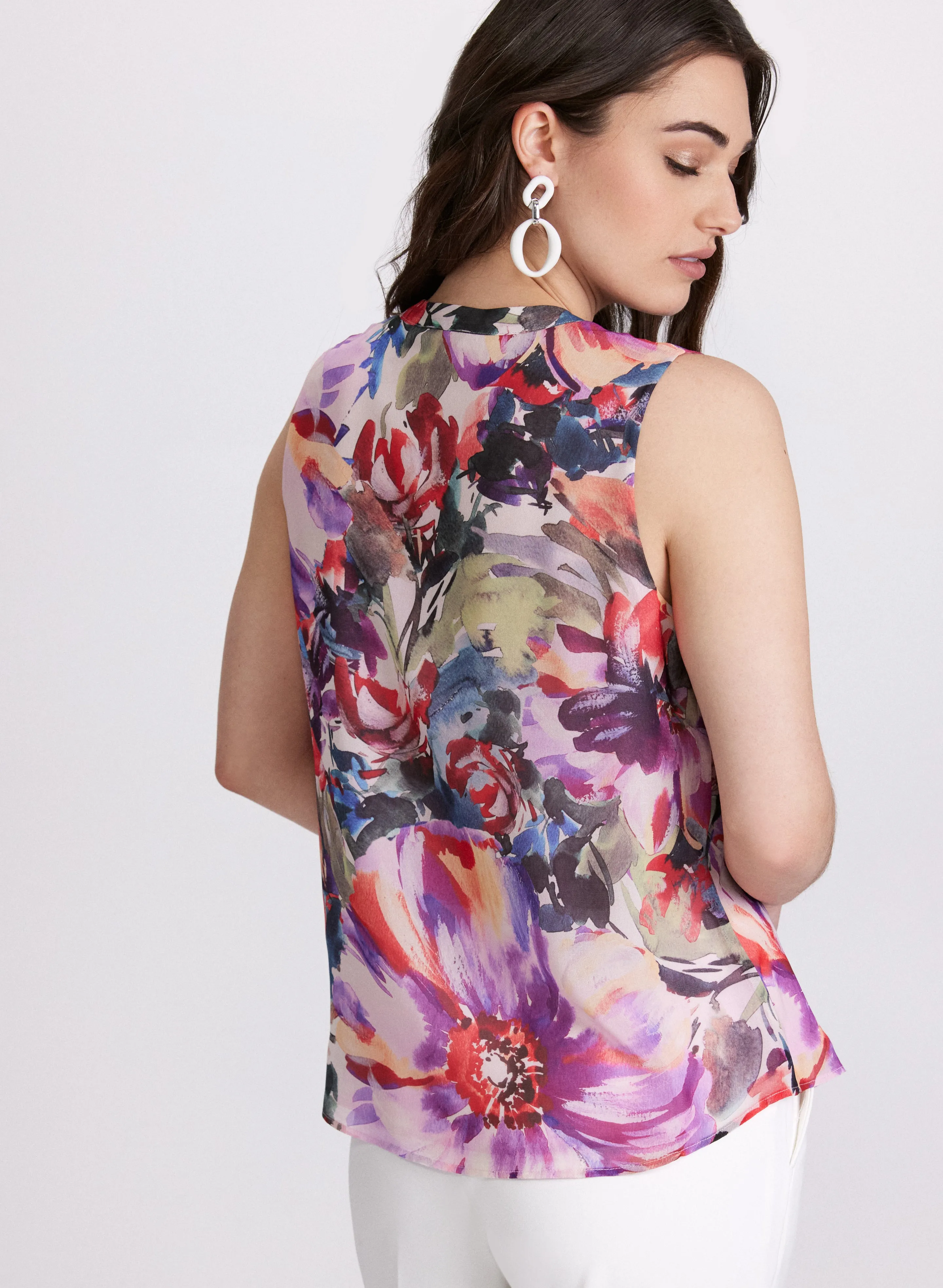 Floral Ruffle Blouse sold by Laura product image thumbnail 4