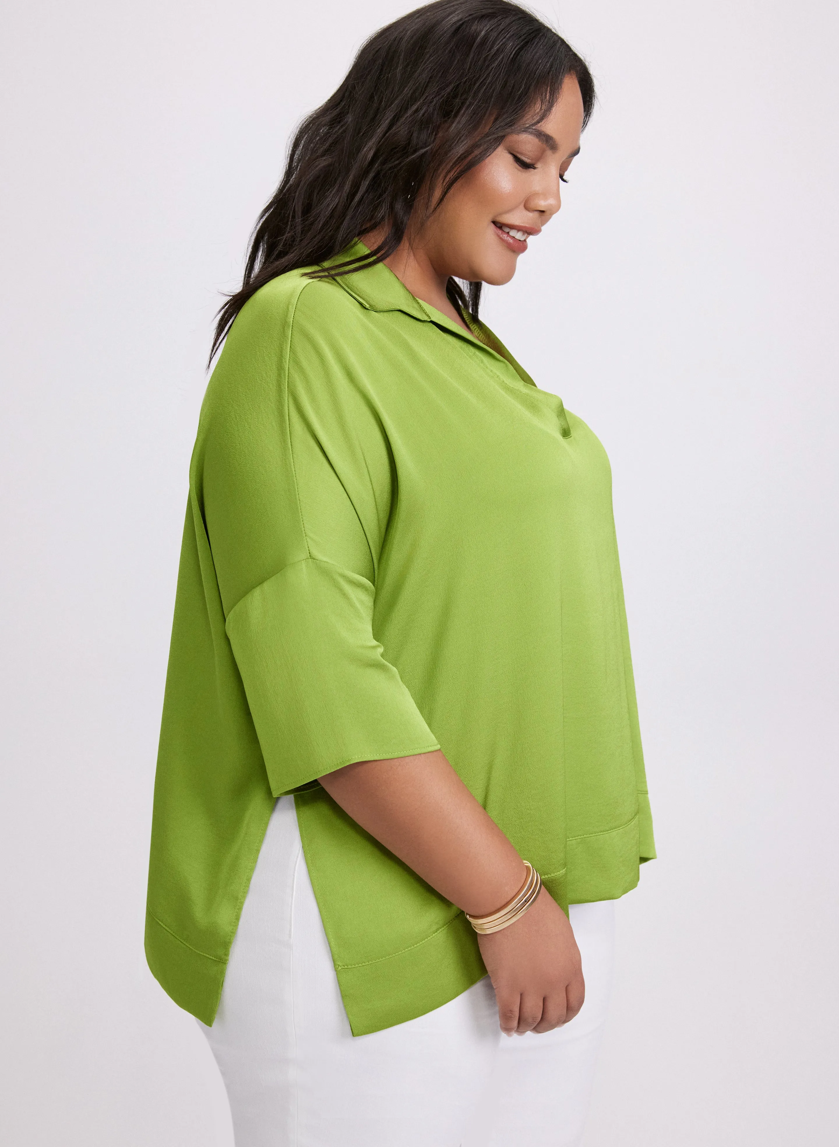 Joseph Ribkoff - Satin Blouse sold by Laura product image thumbnail 2