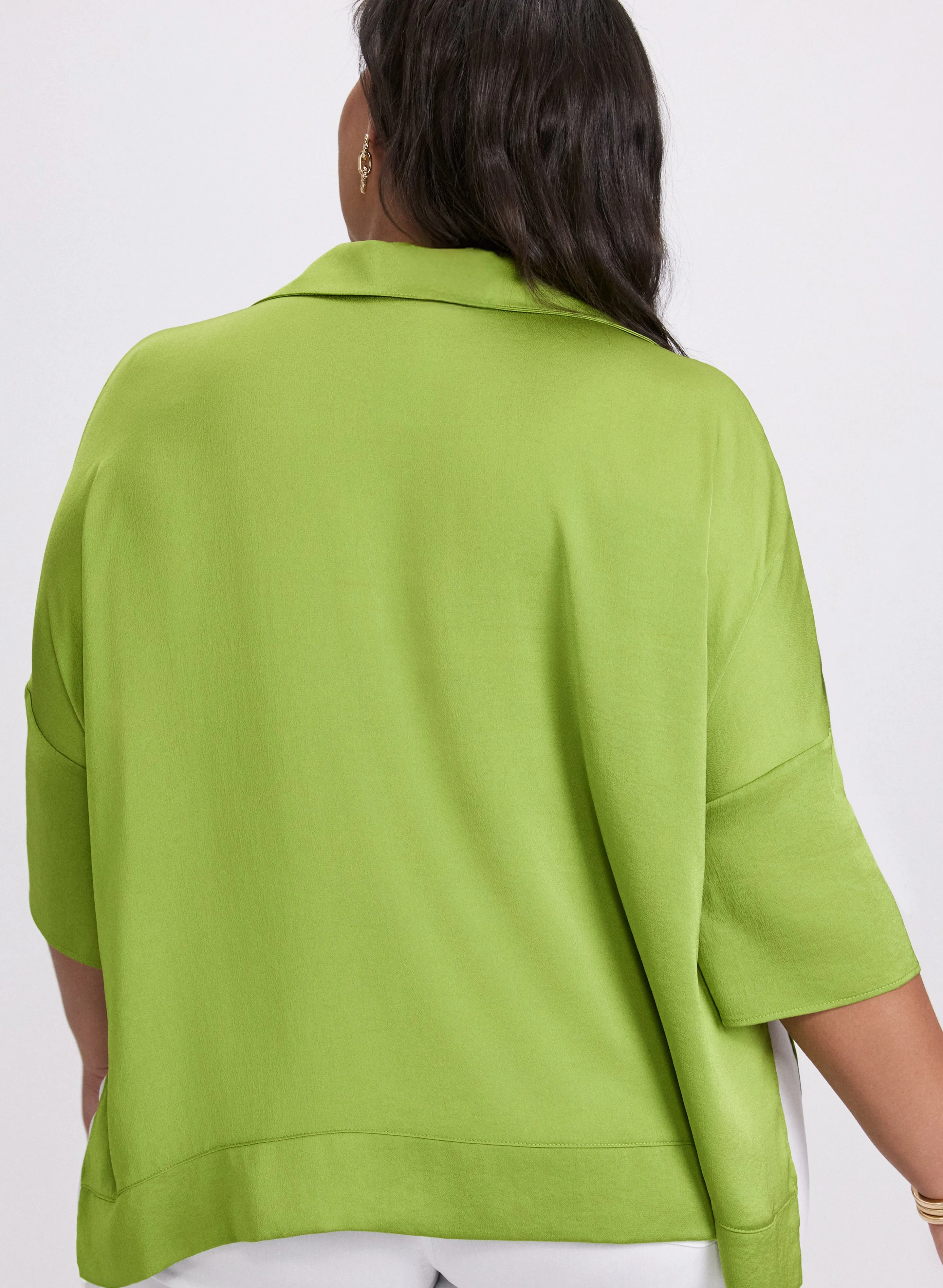 Joseph Ribkoff - Satin Blouse sold by Laura product image thumbnail 3