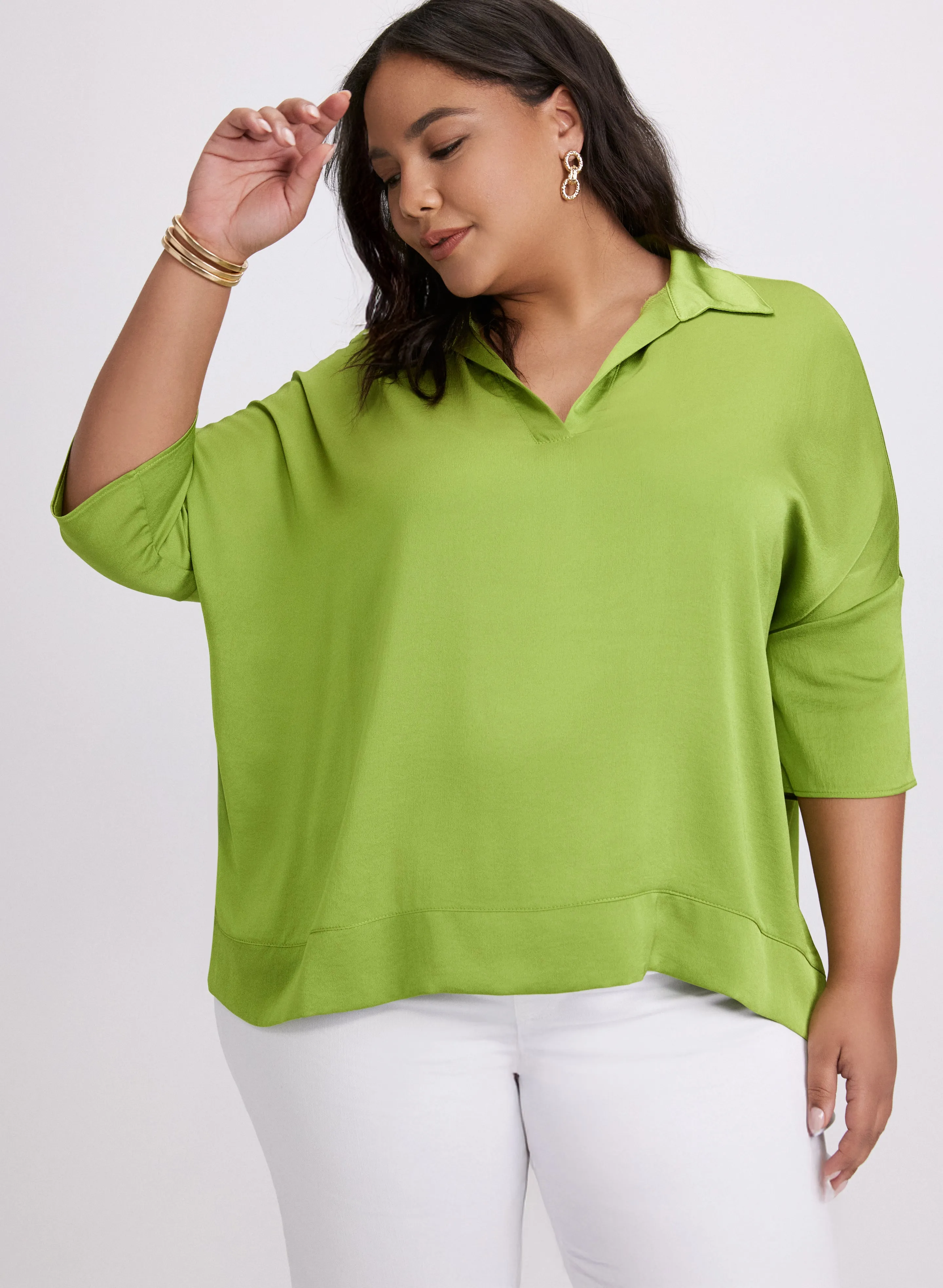 Joseph Ribkoff - Satin Blouse sold by Laura
