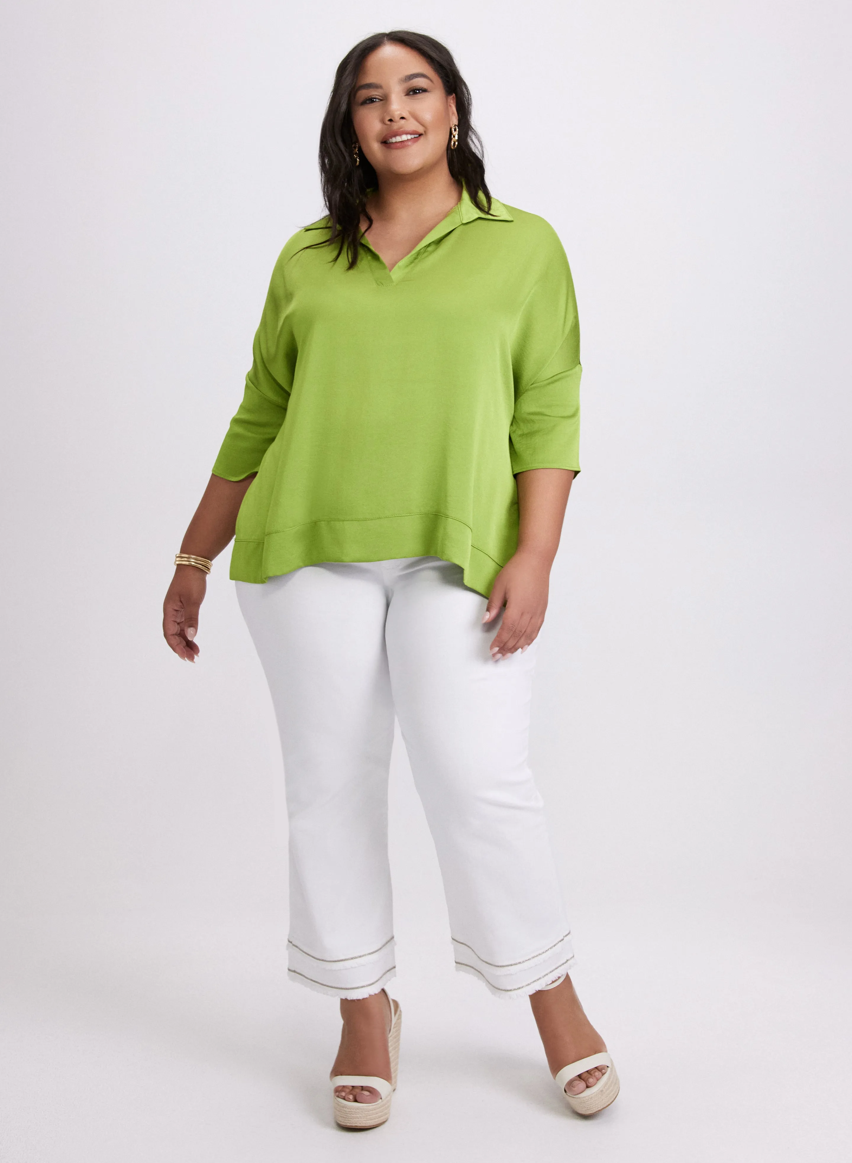 Joseph Ribkoff - Satin Blouse sold by Laura product image thumbnail 4