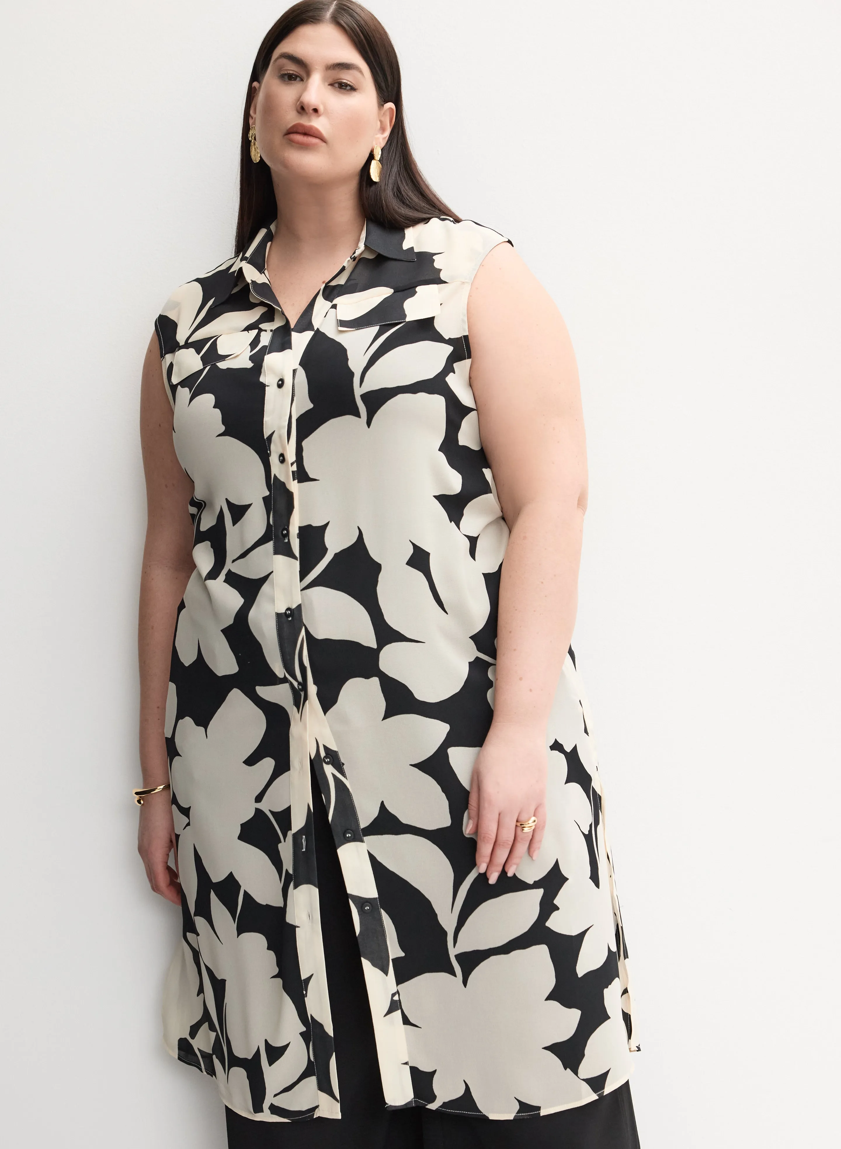 Melanie Lyne - Floral Tunic Blouse sold by Laura product image thumbnail 2