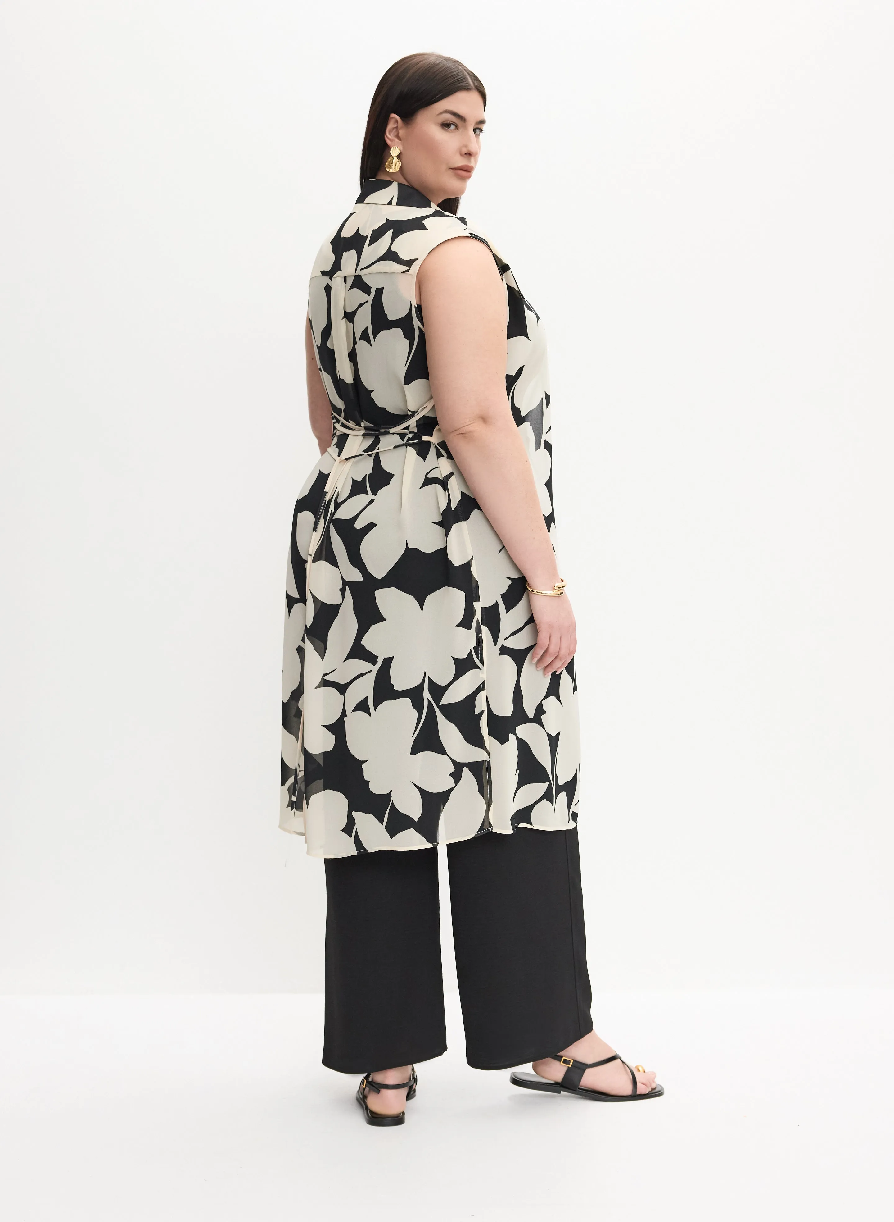 Melanie Lyne - Floral Tunic Blouse sold by Laura product image thumbnail 4