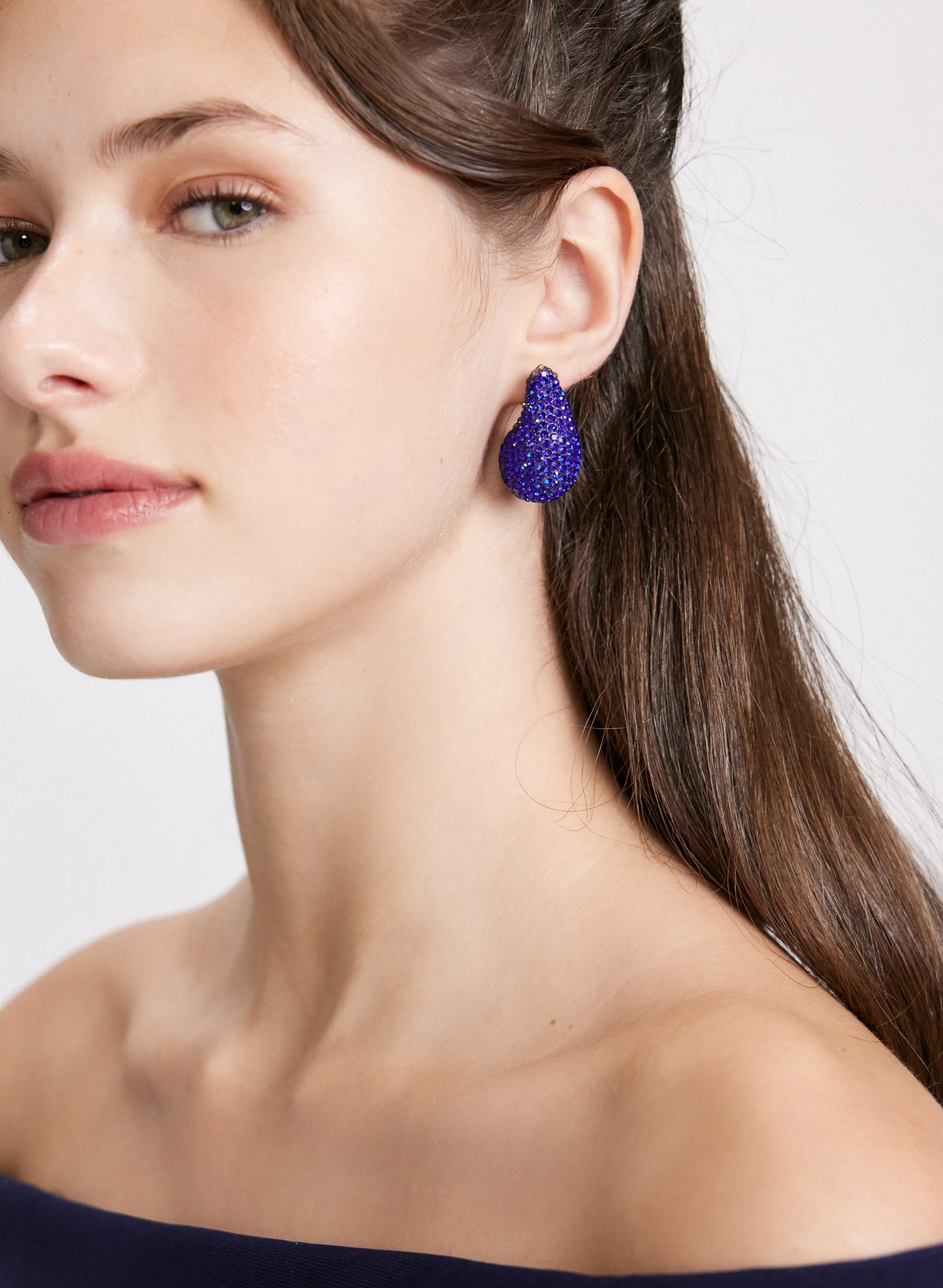 Crystal Teardrop Earrings sold by Laura product image thumbnail 2