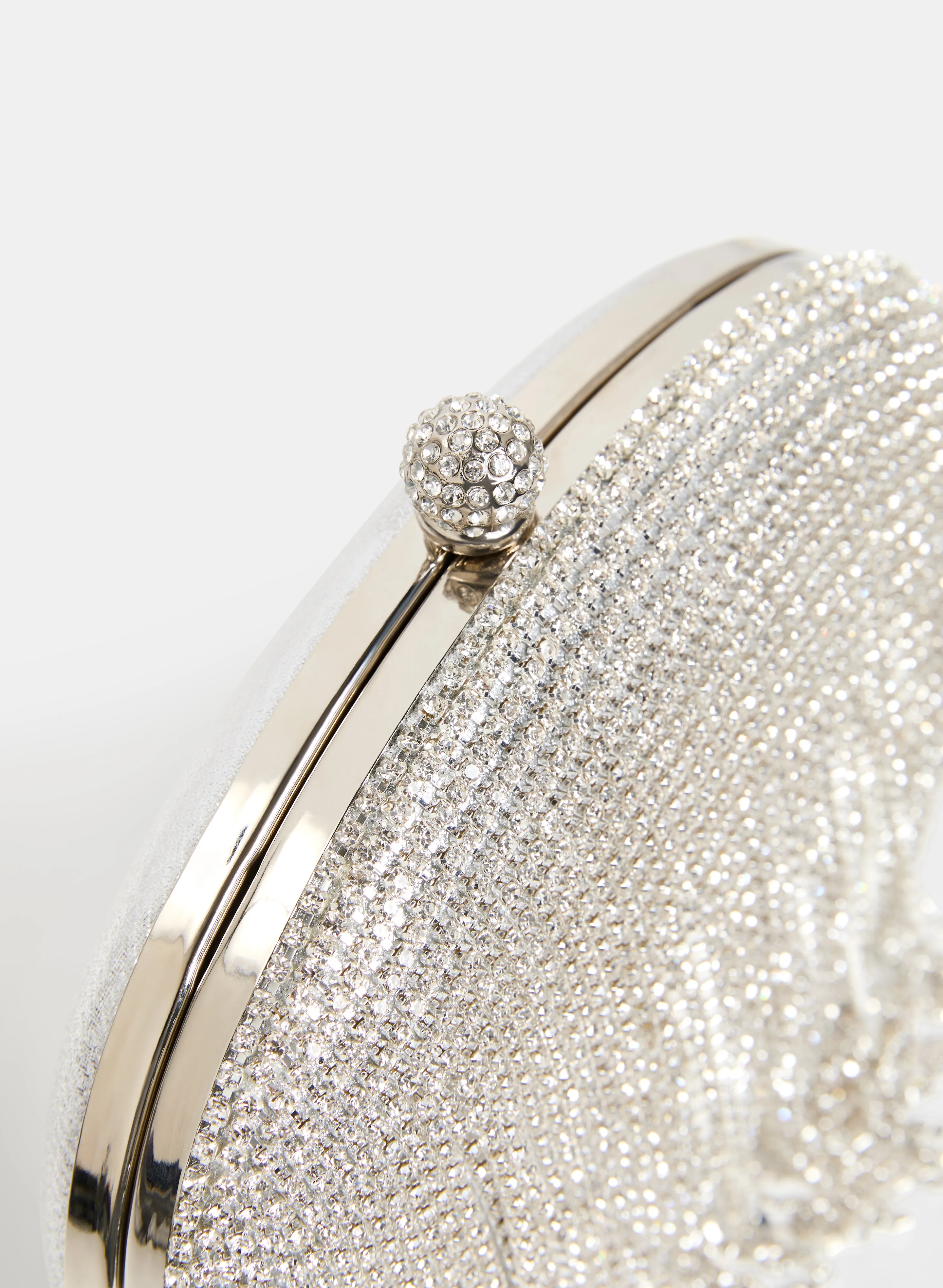 Crystal Cascade Clutch sold by Laura product image thumbnail 4