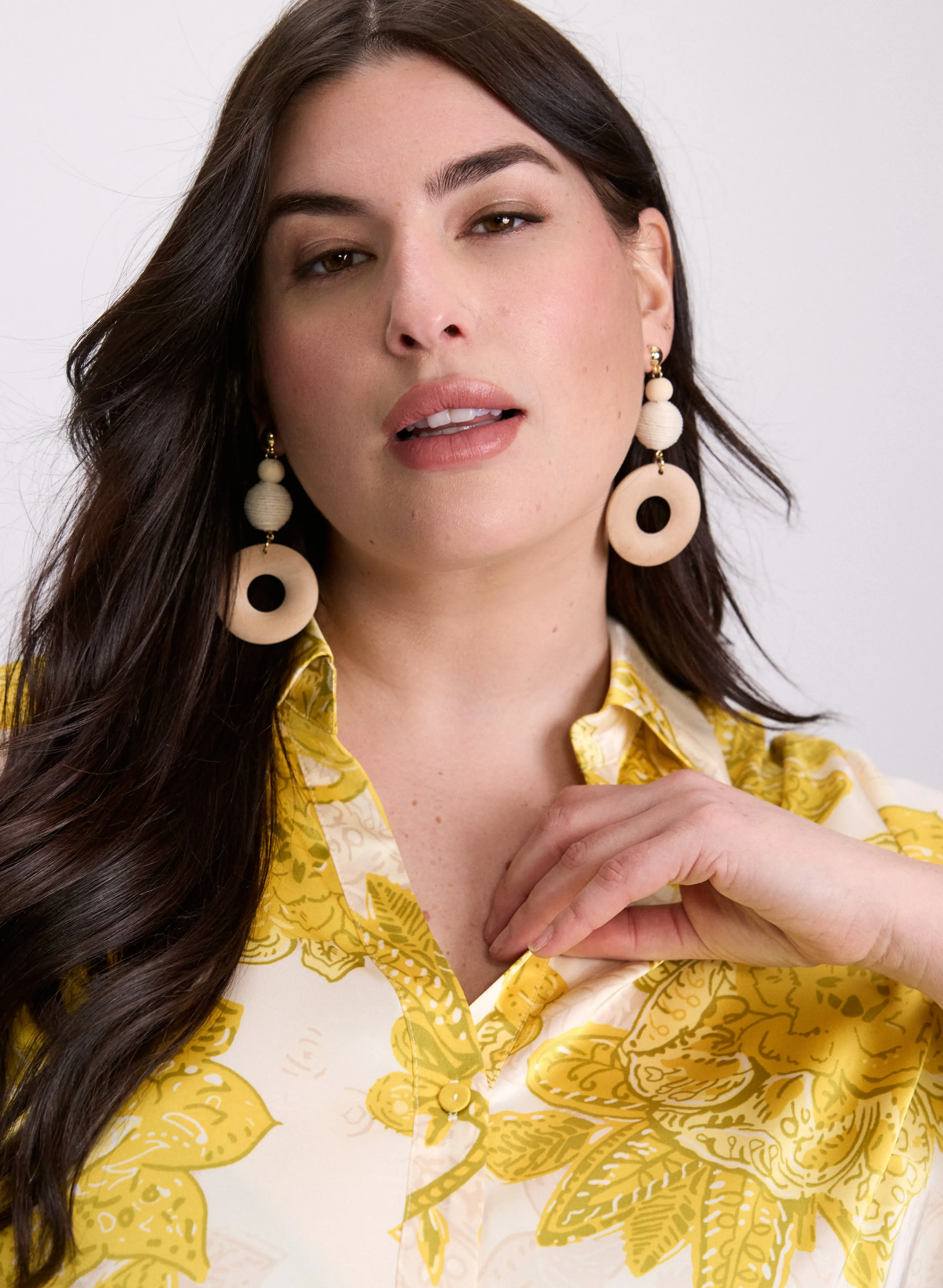 Floral 3/4 Sleeve Blouse sold by Laura product image thumbnail 5