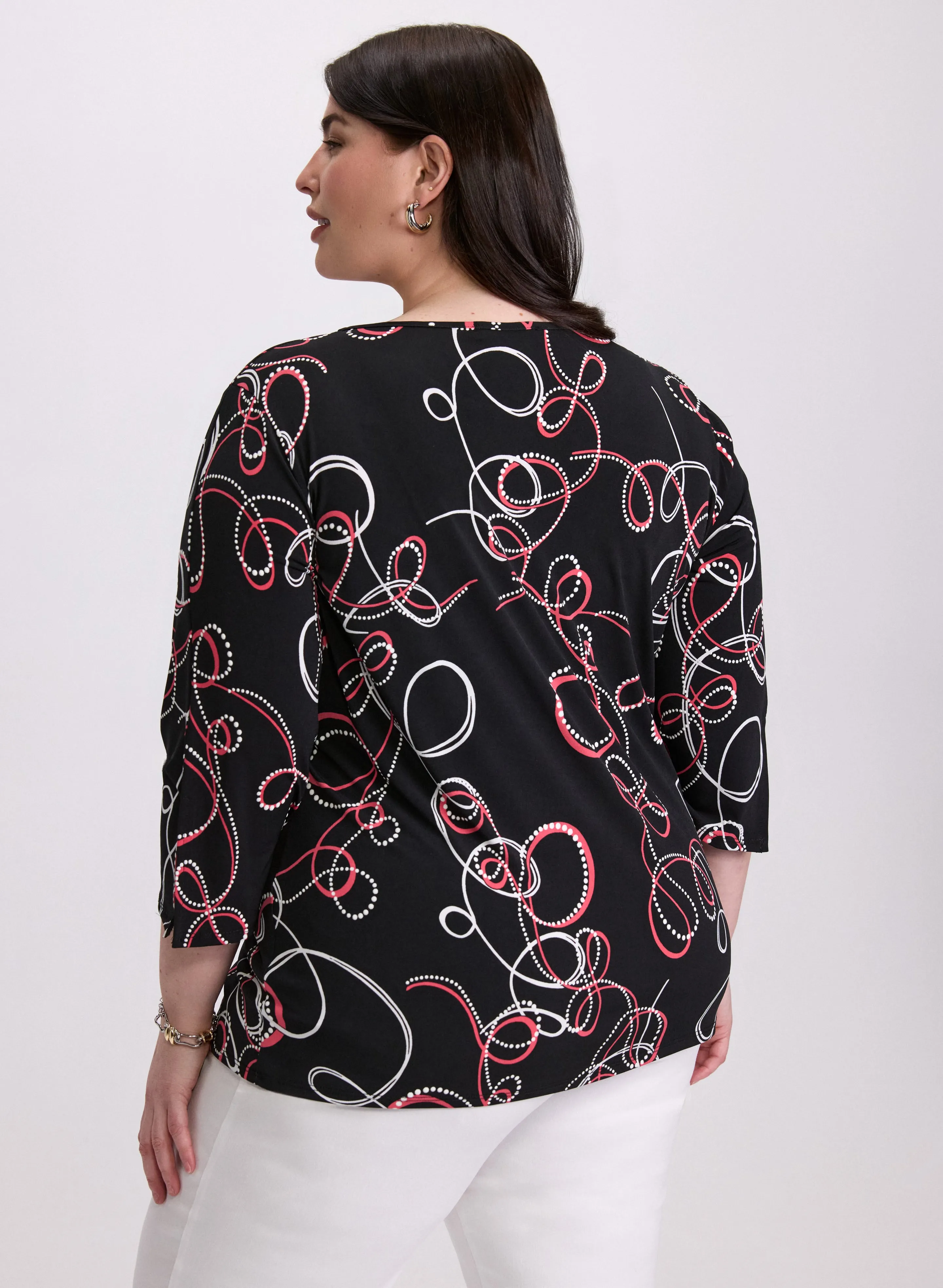 Swirl Print Top sold by Laura product image thumbnail 3