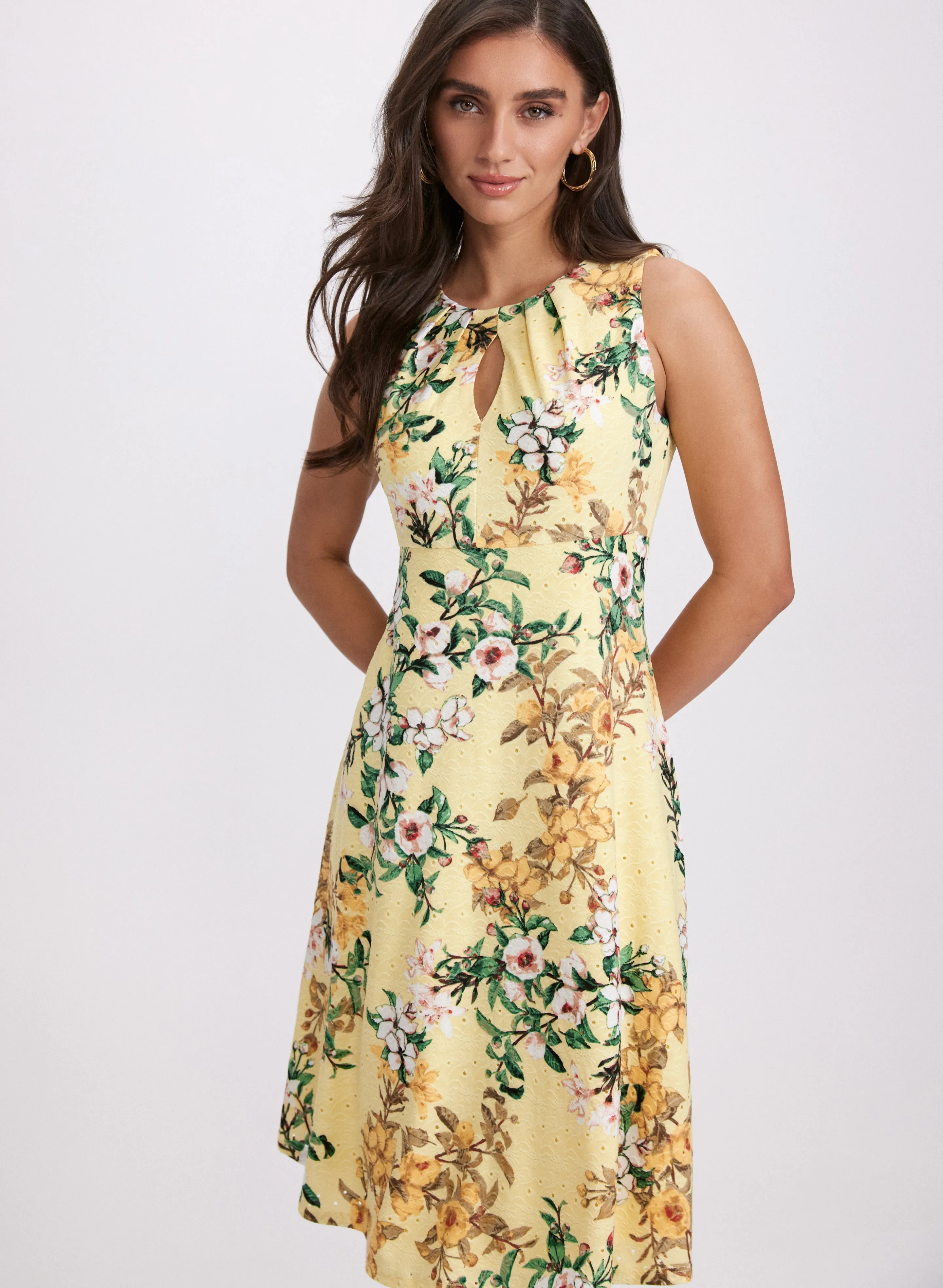 Floral Eyelet Lace Dress sold by Laura product image thumbnail 5