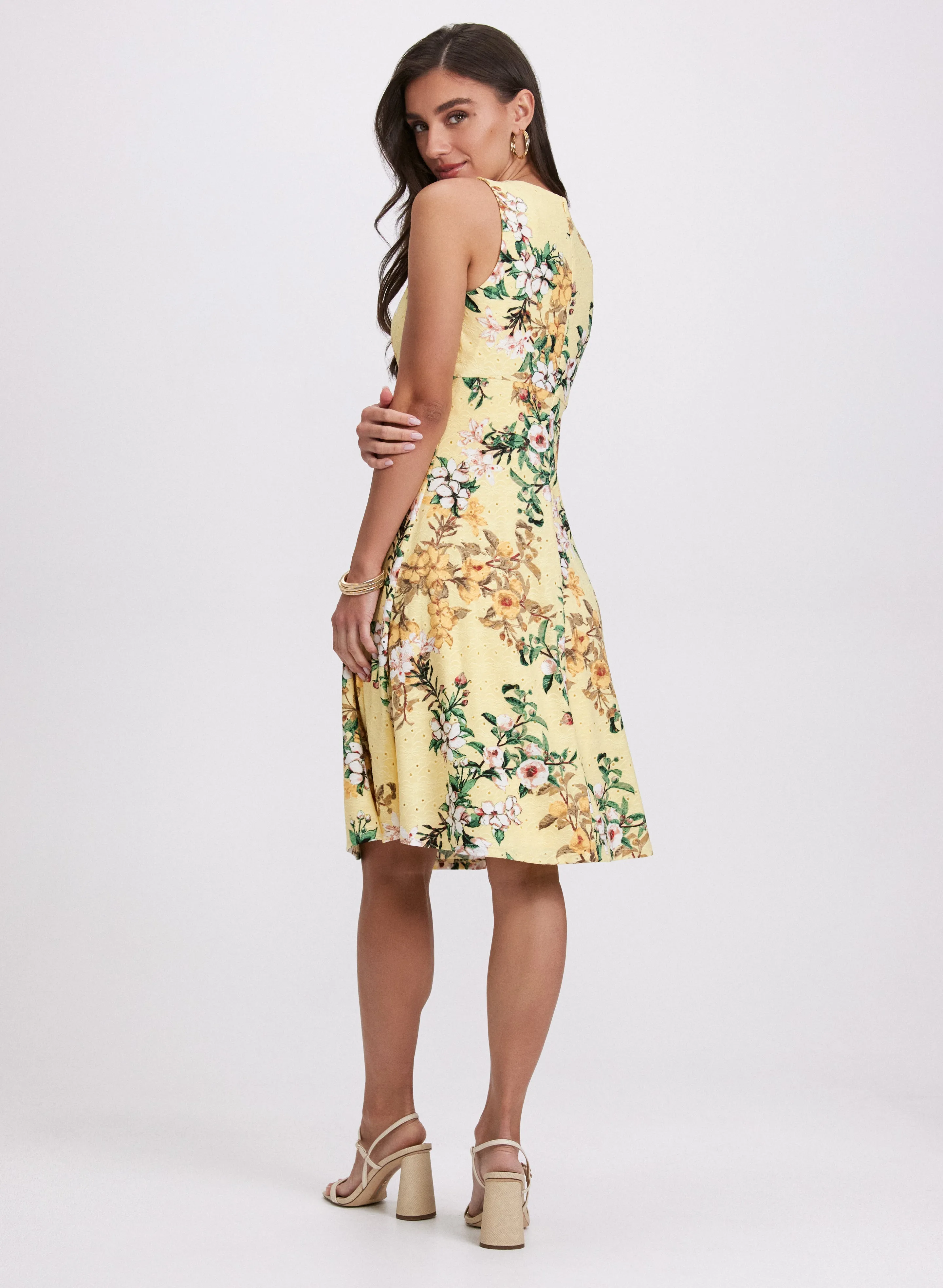 Floral Eyelet Lace Dress sold by Laura product image thumbnail 4