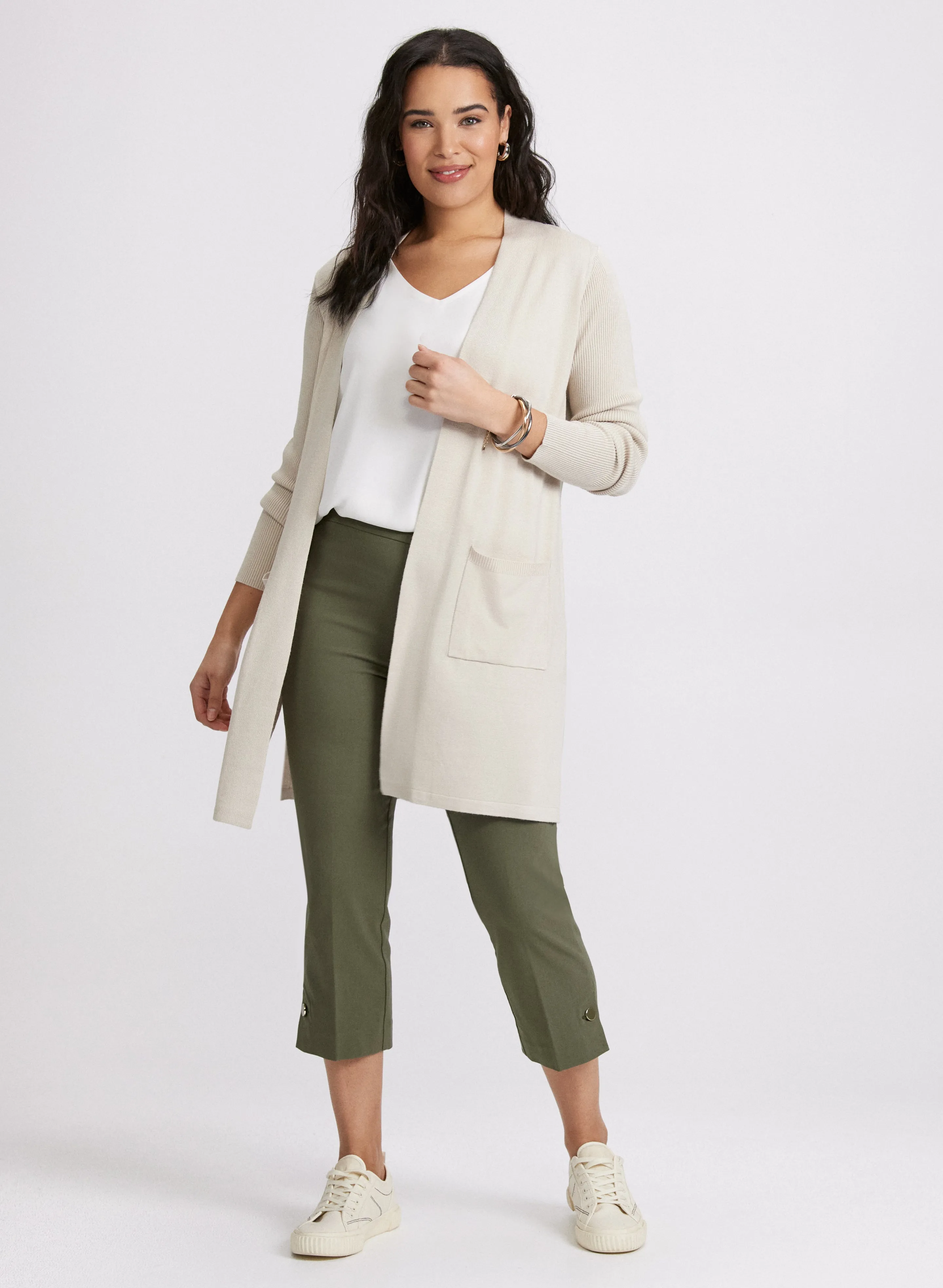 Pull-On Bengaline Capris sold by Laura product image thumbnail 4