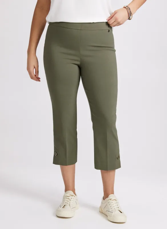 Pull-On Bengaline Capris sold by Laura