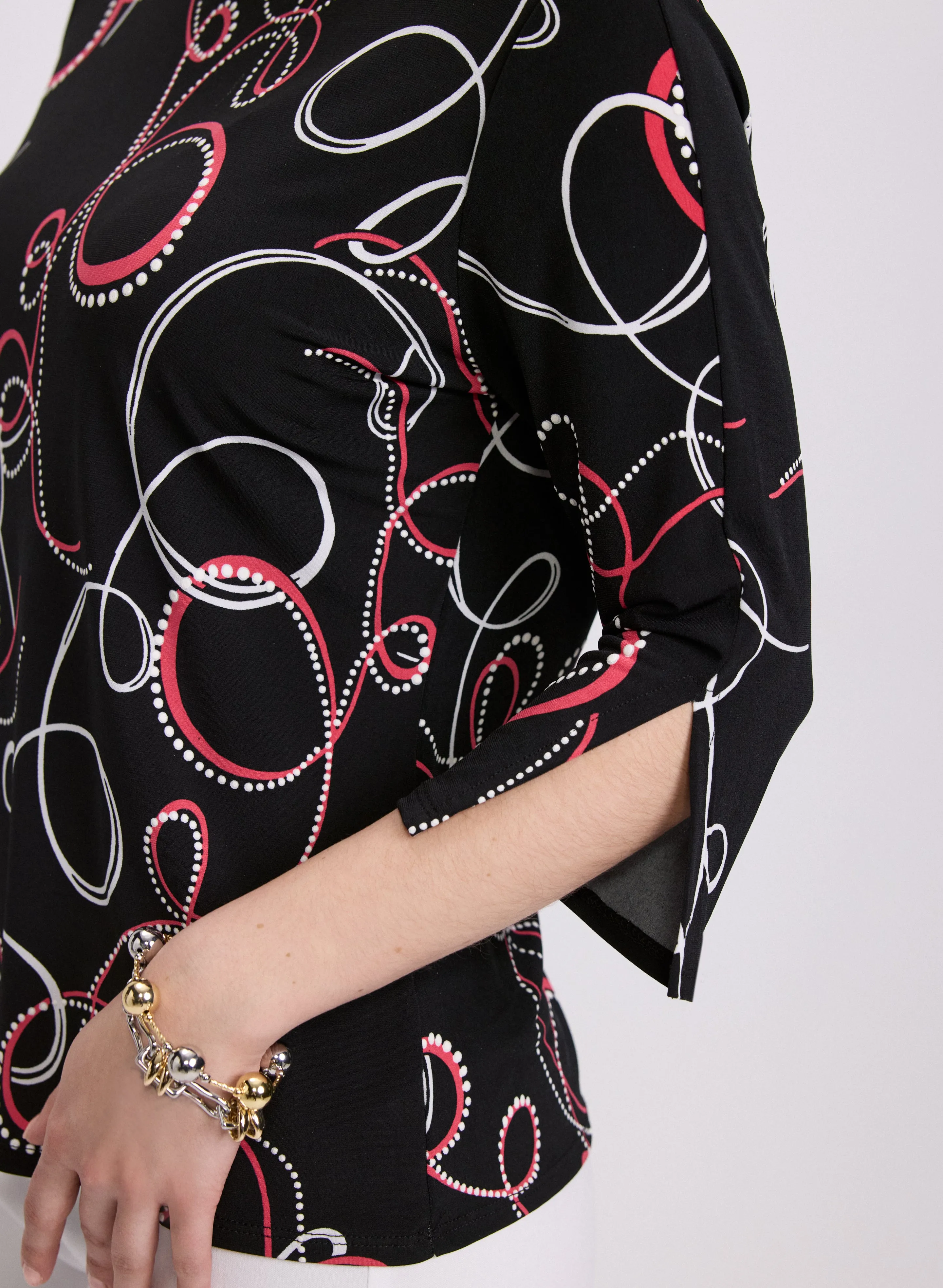 Swirl Print Top sold by Laura product image thumbnail 4