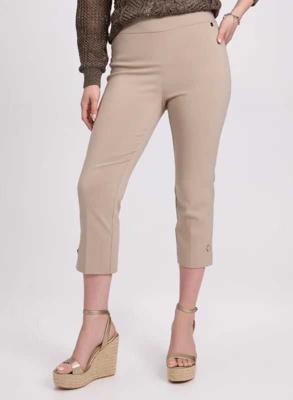 Pull-On Bengaline Capris sold by Laura
