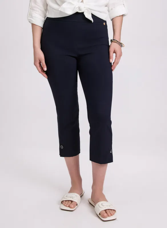 Pull-On Bengaline Capris sold by Laura