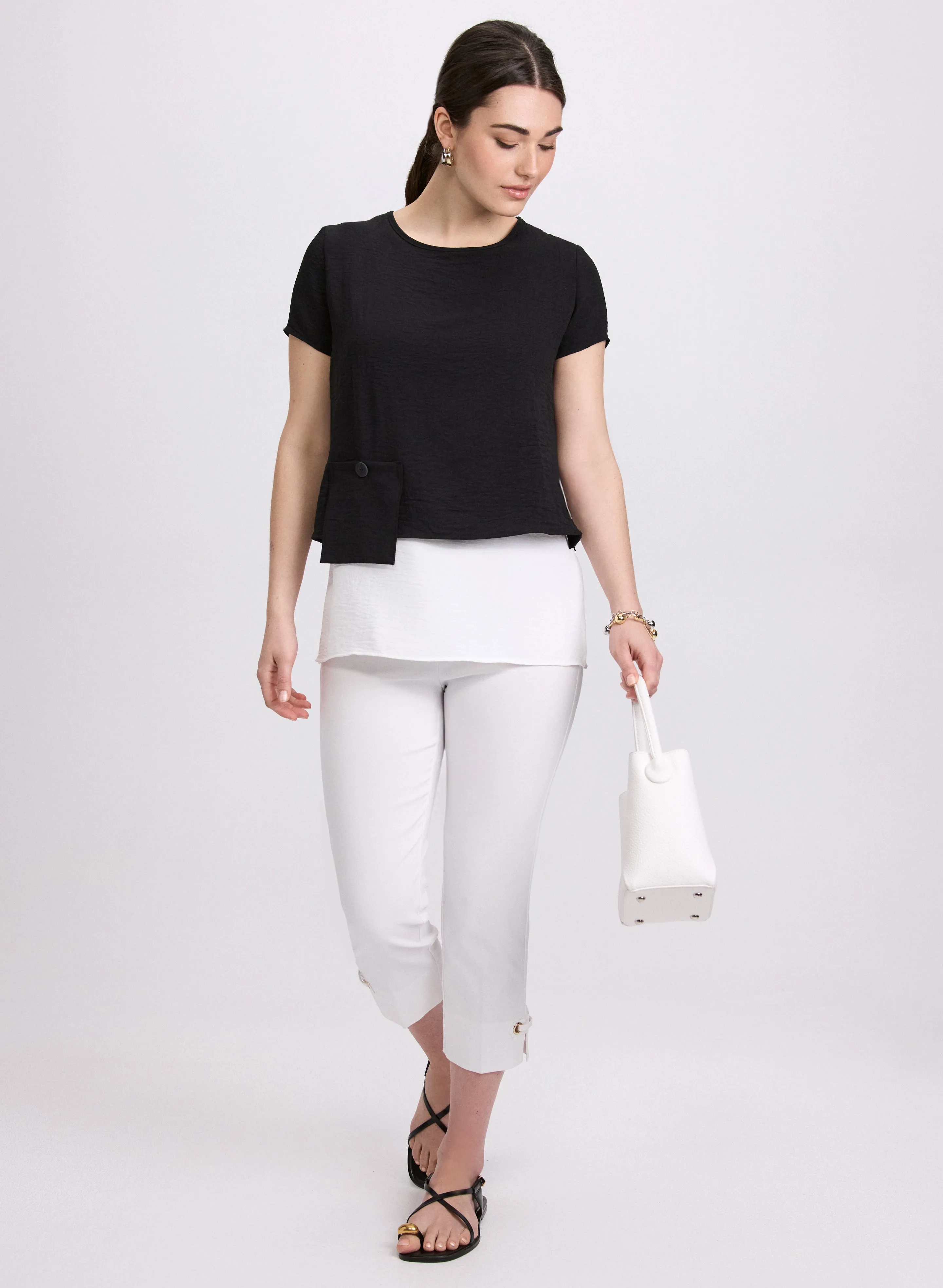 Patch Pocket Layered Blouse sold by Laura product image thumbnail 4