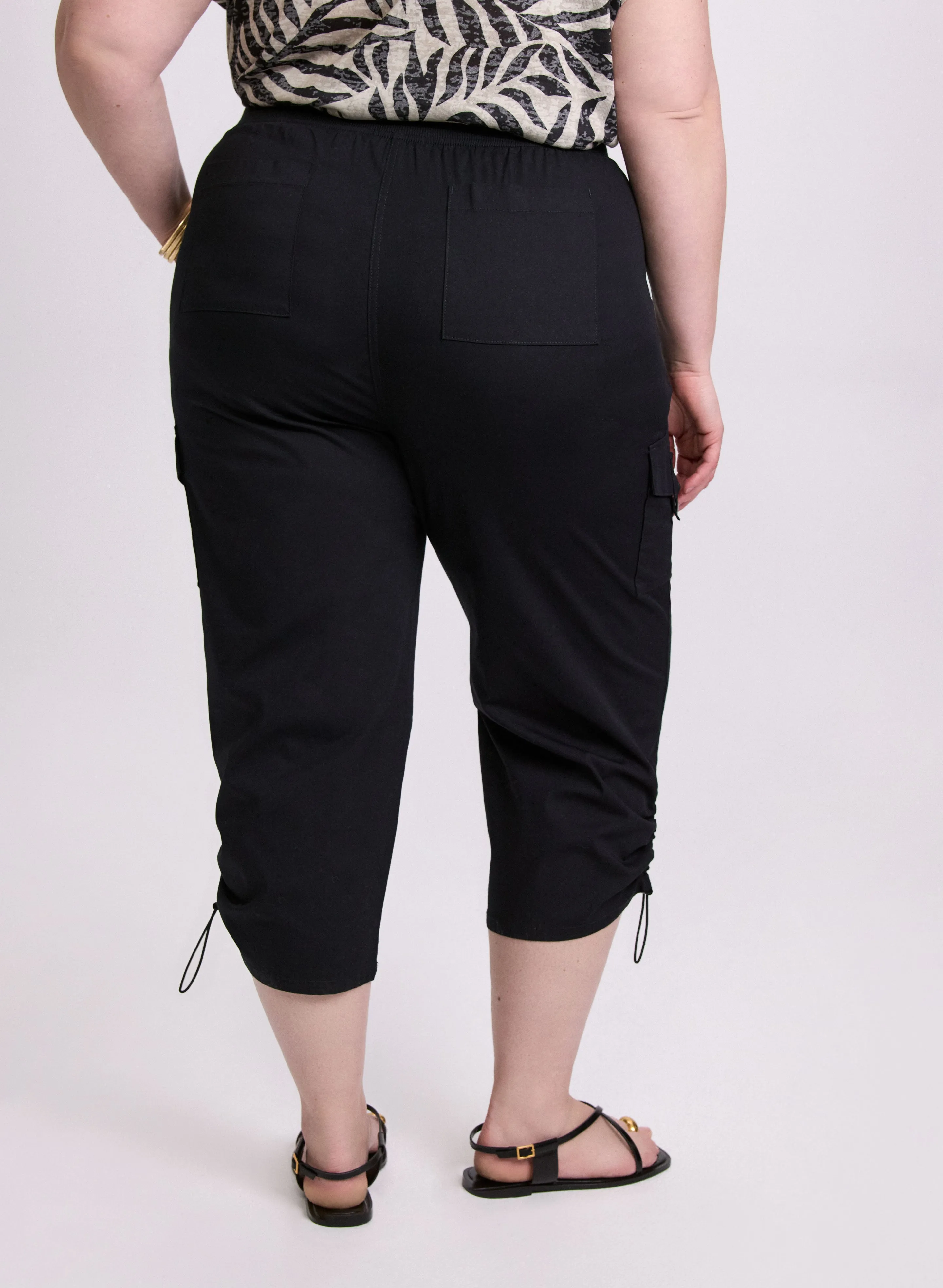 Drawstring Hem Capris sold by Laura product image thumbnail 3