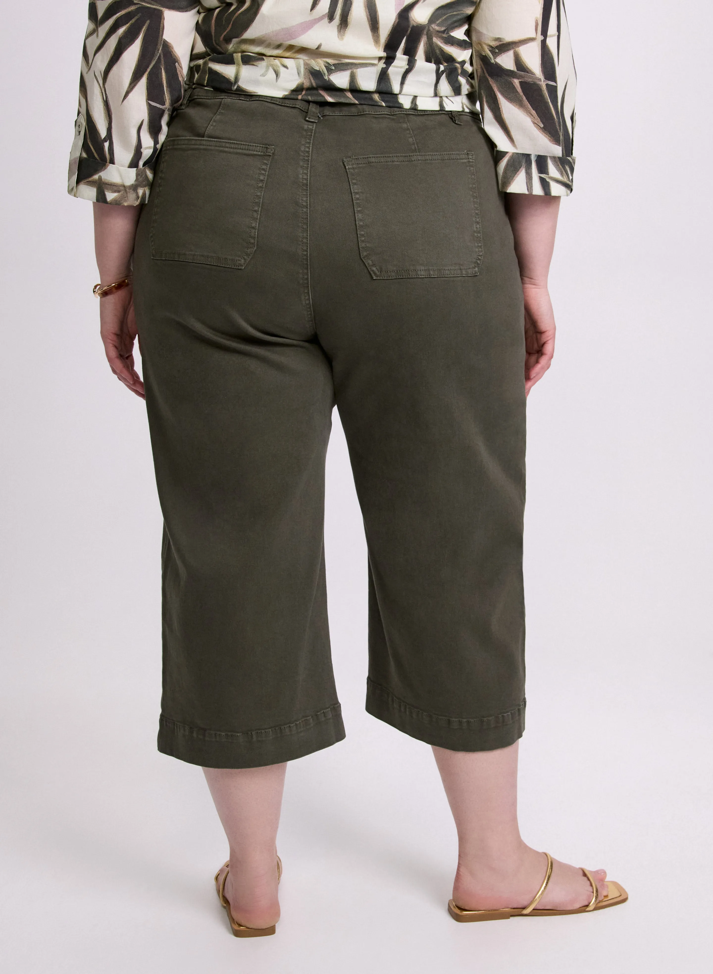 Cropped Wide-Leg Jeans sold by Laura product image thumbnail 3