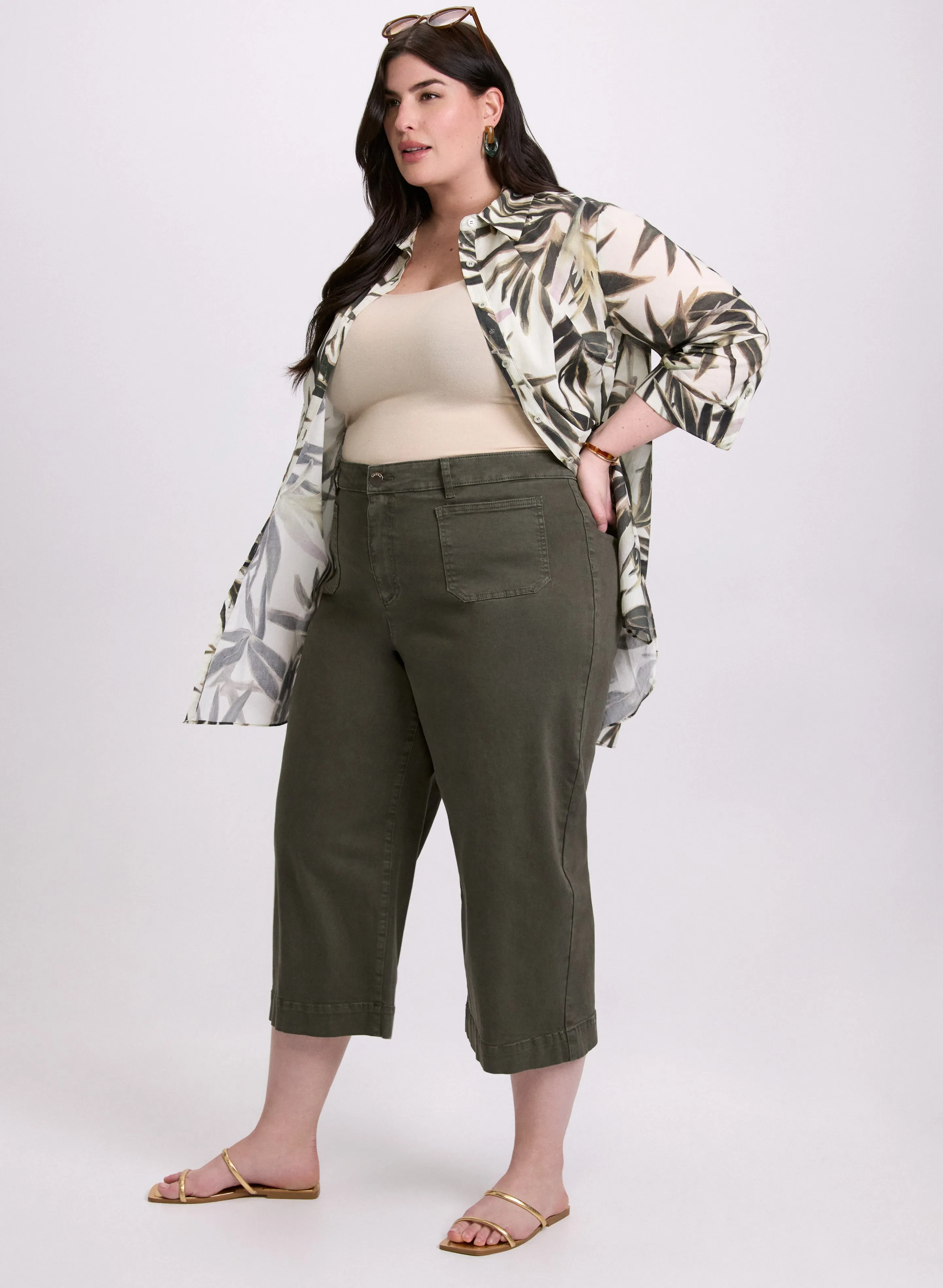 Cropped Wide-Leg Jeans sold by Laura product image thumbnail 2