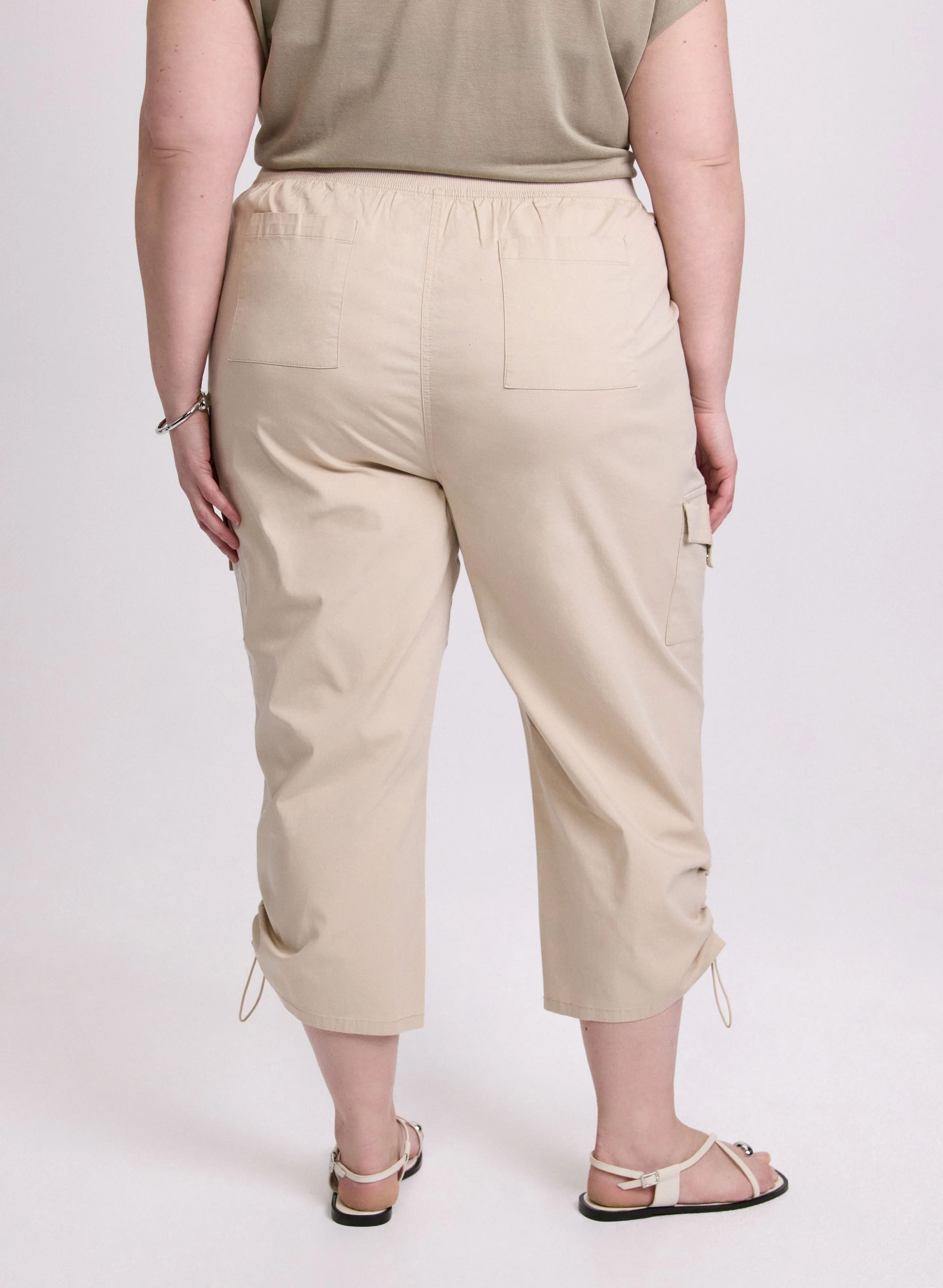 Drawstring Hem Capris sold by Laura product image thumbnail 3