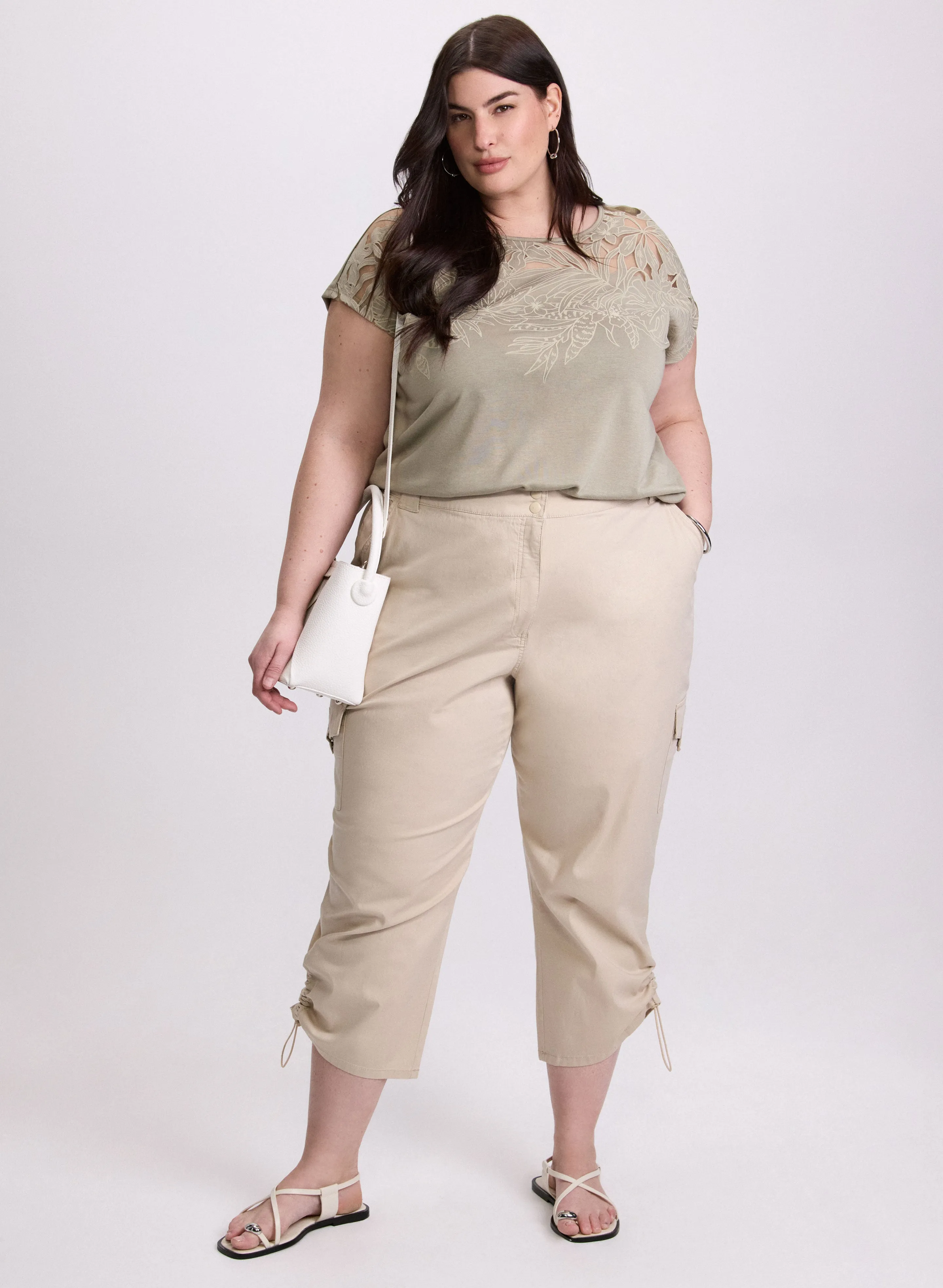 Drawstring Hem Capris sold by Laura product image thumbnail 4