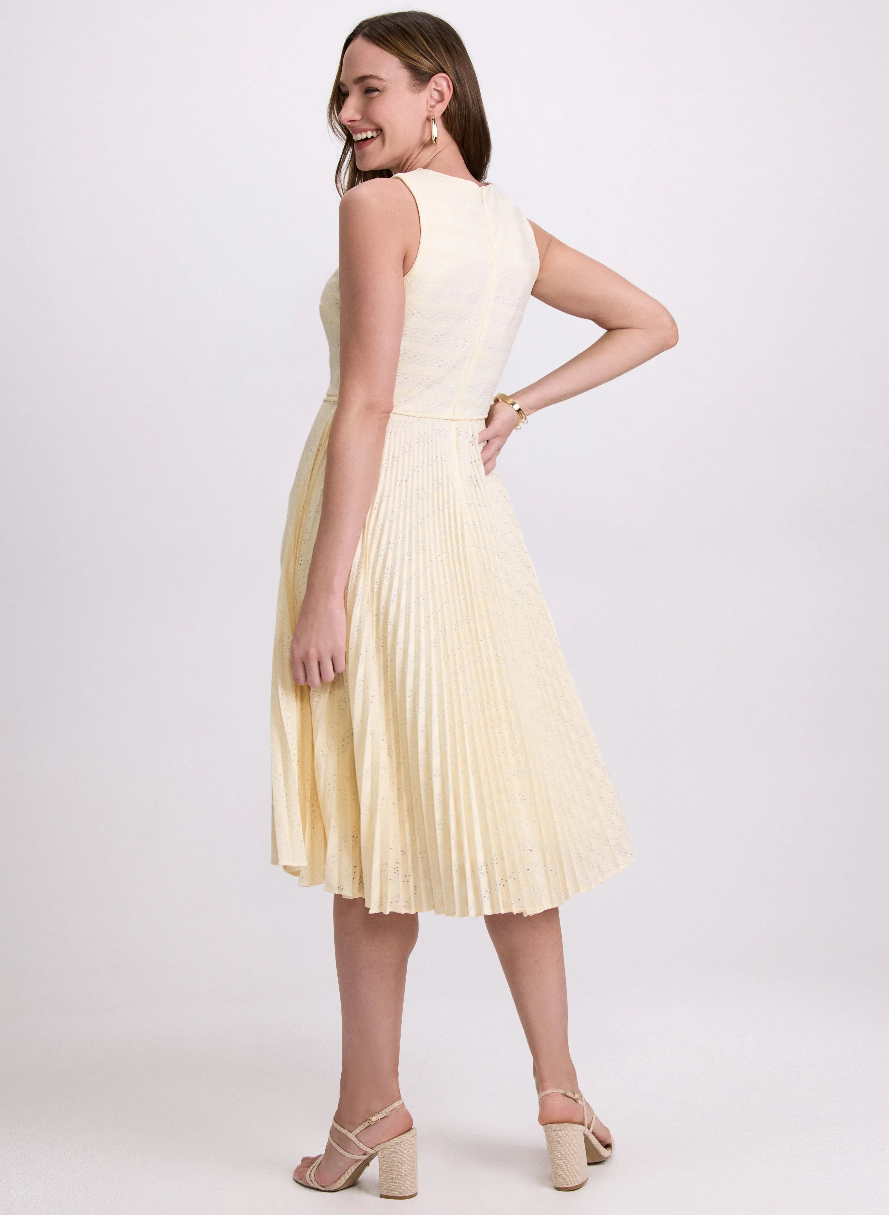 Striped Lace Dress sold by Laura product image thumbnail 4