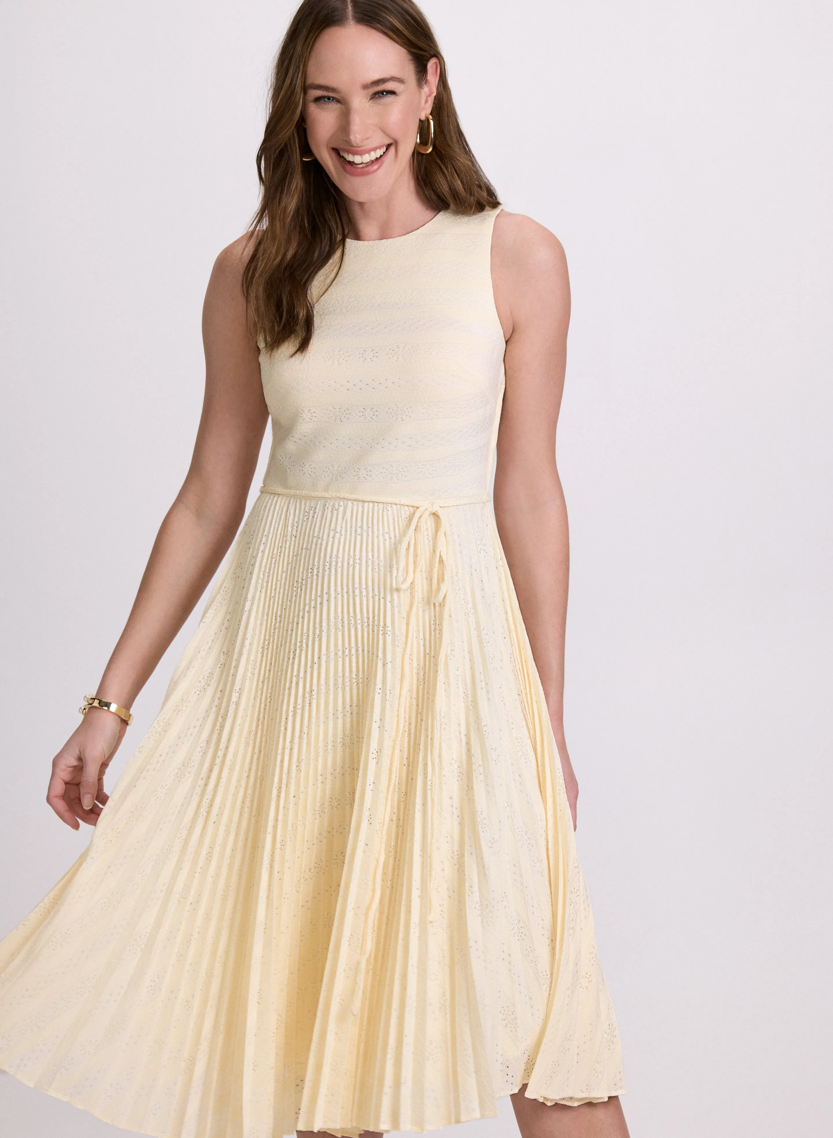 Striped Lace Dress sold by Laura