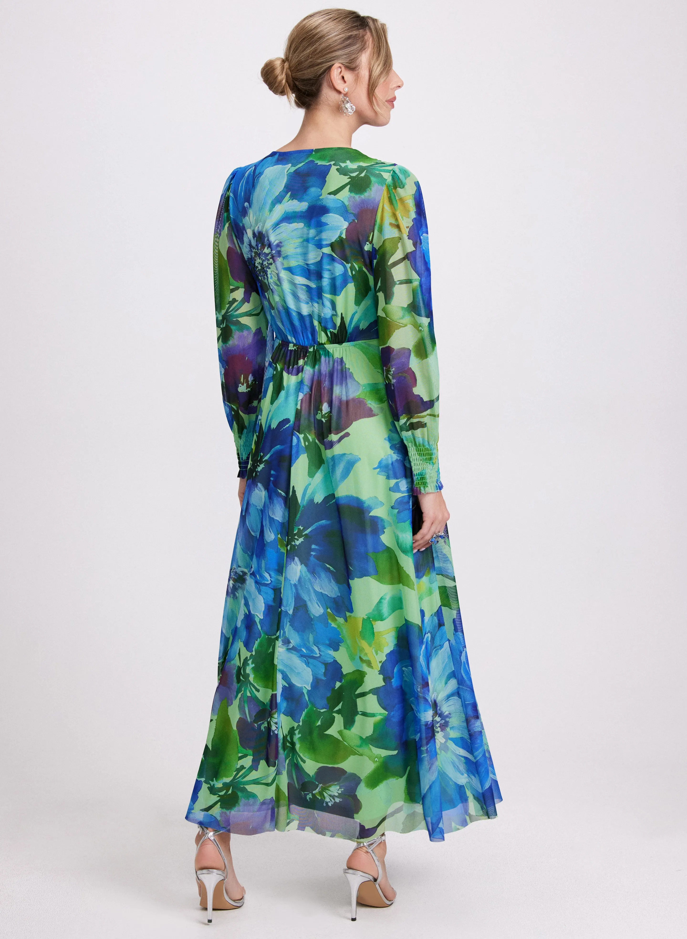 Floral Mesh Dress sold by Laura product image thumbnail 4