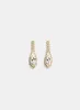 Oval Stone Earrings sold by Laura