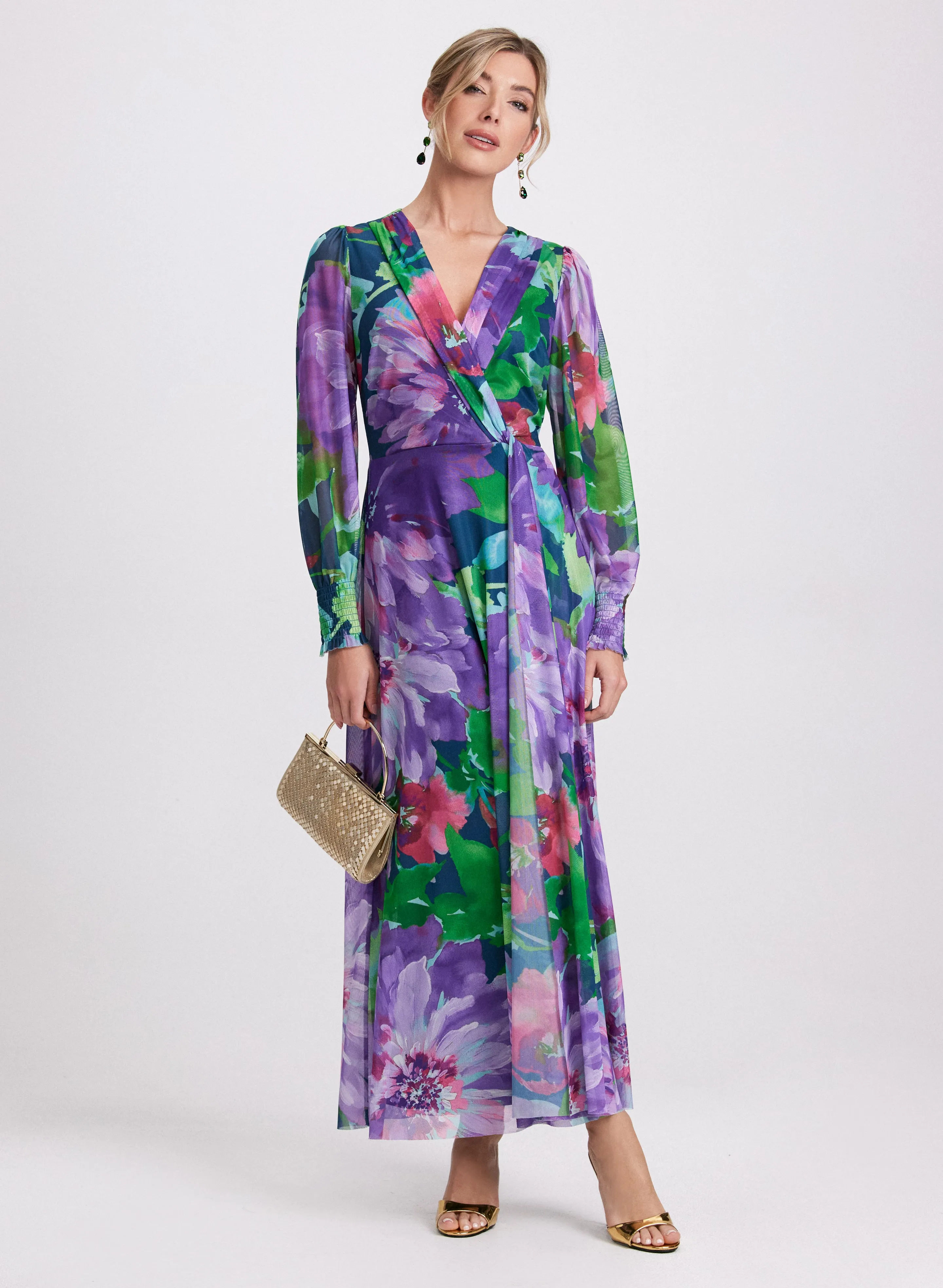 Floral Mesh Dress sold by Laura