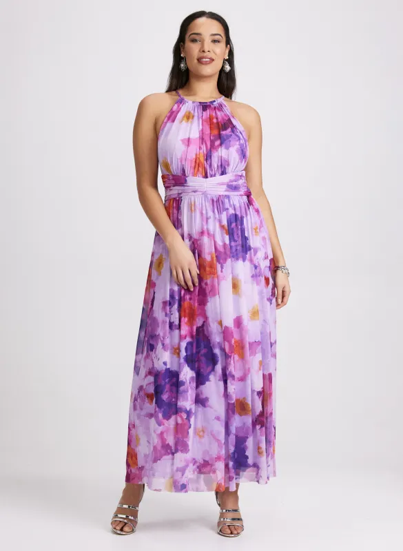 Floral Chiffon Dress sold by Laura