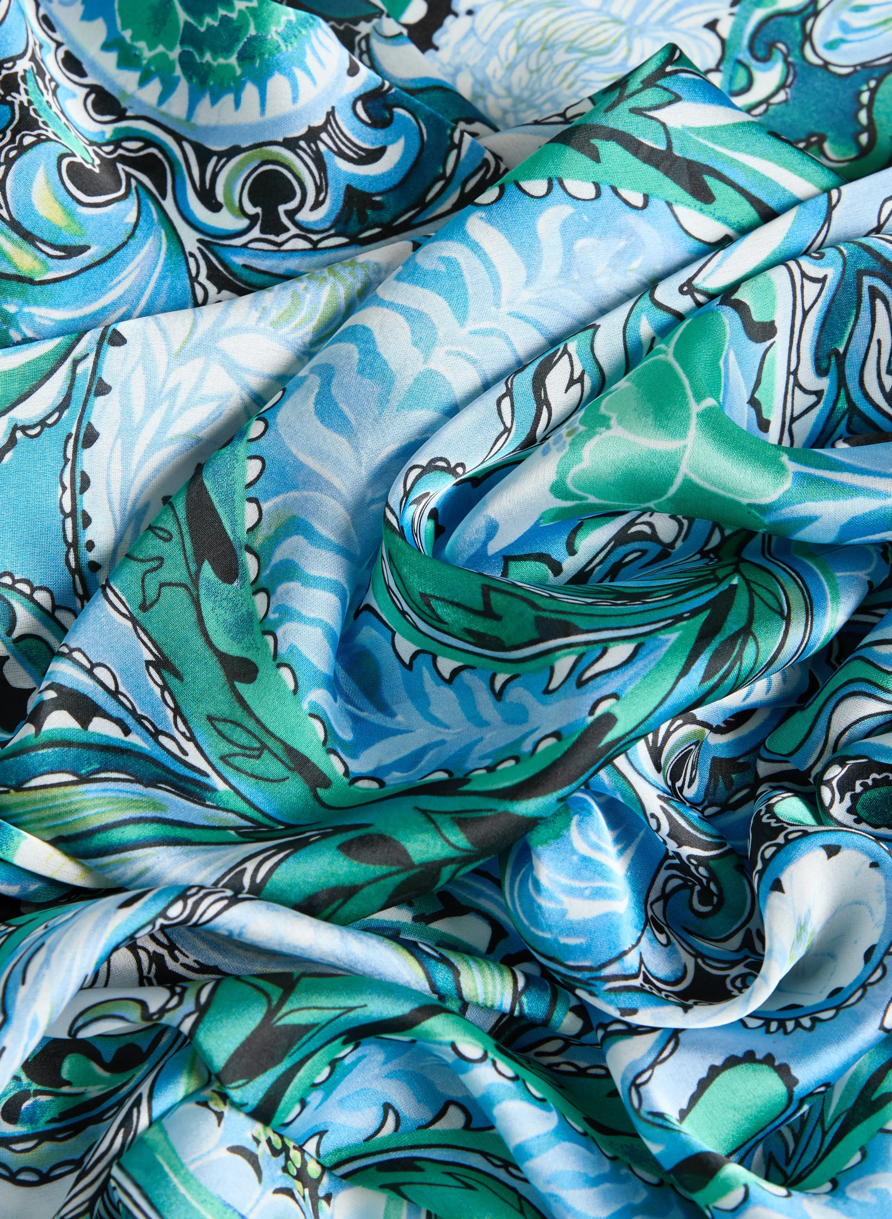 Paisley Print Scarf sold by Laura product image thumbnail 2