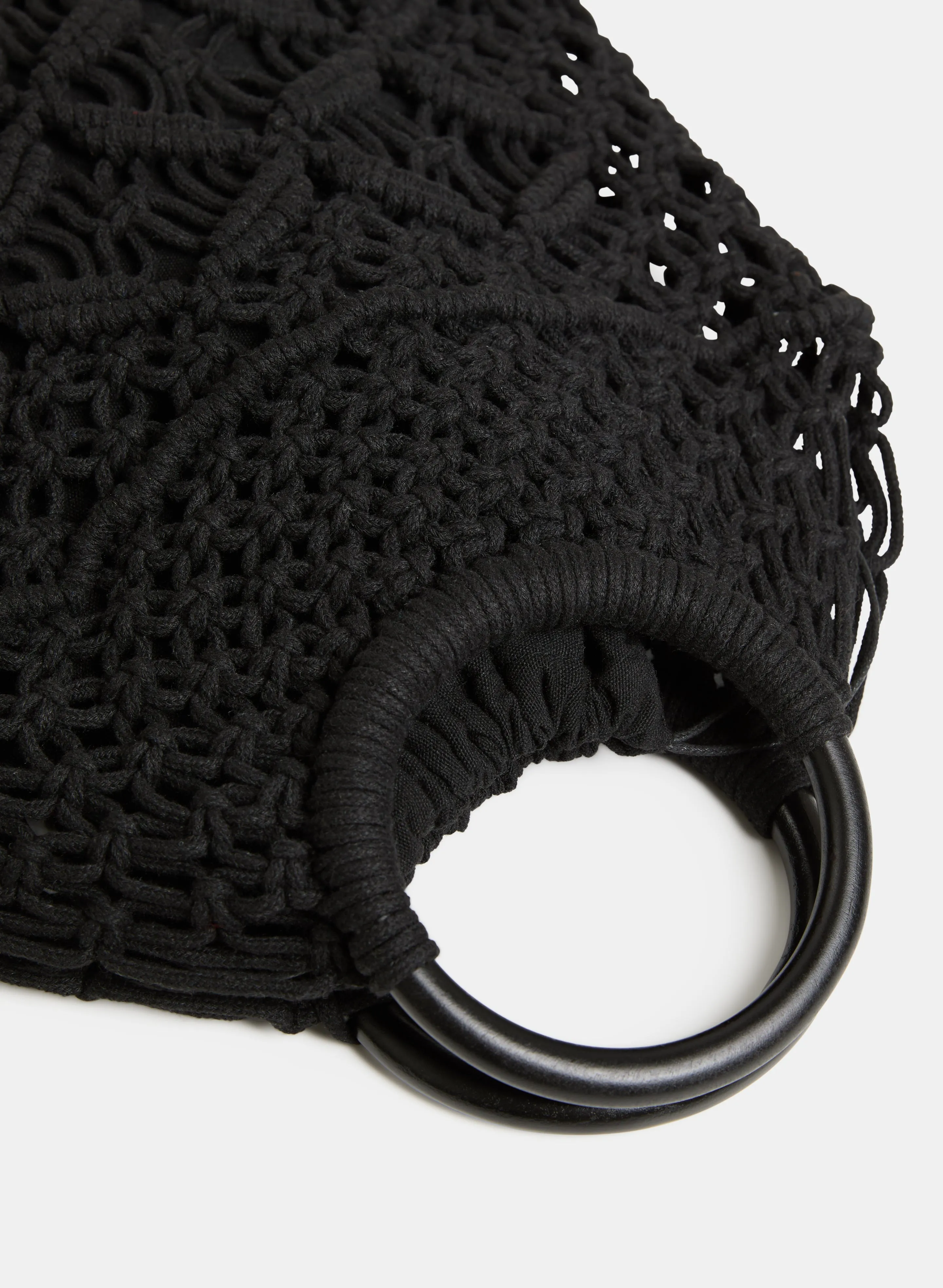 Fringed Macramé Bag sold by Laura product image thumbnail 2