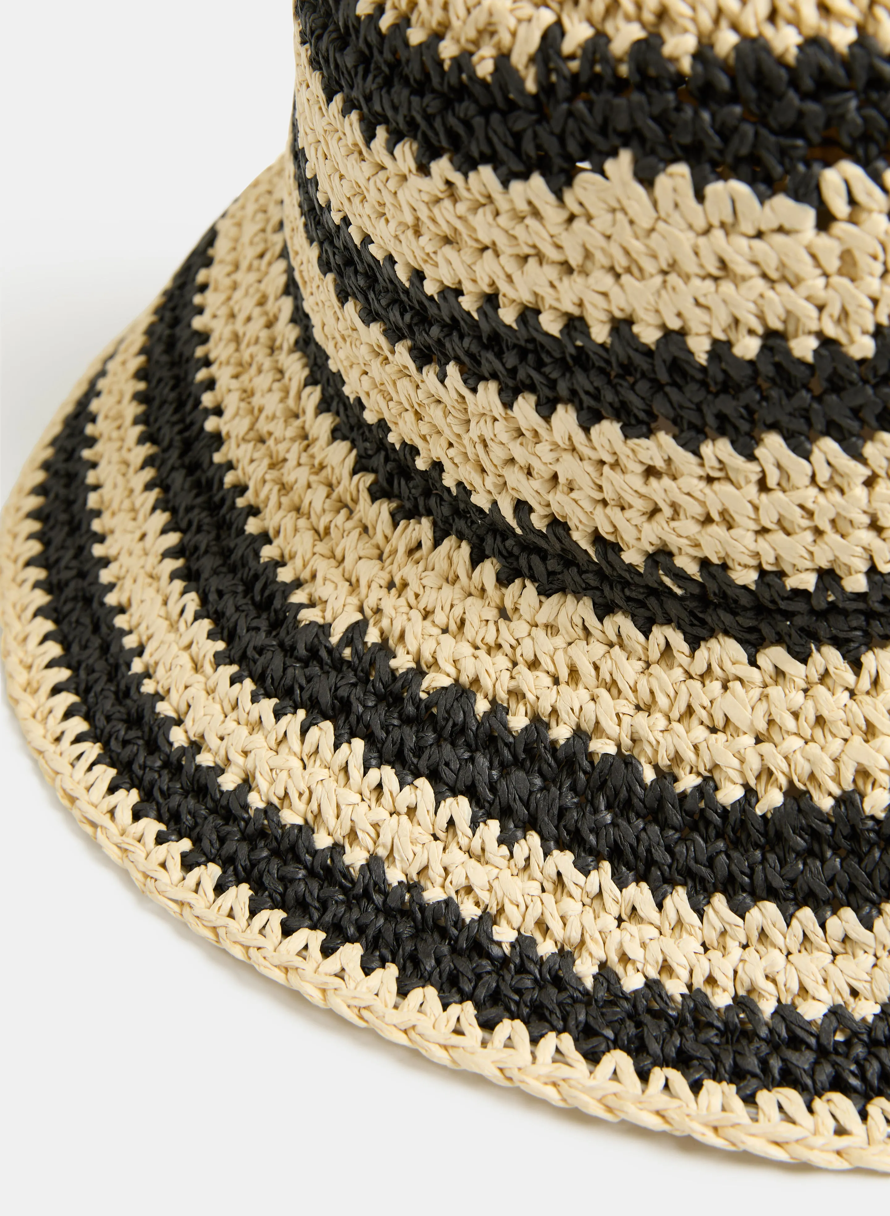 Striped Straw Hat sold by Laura product image thumbnail 3