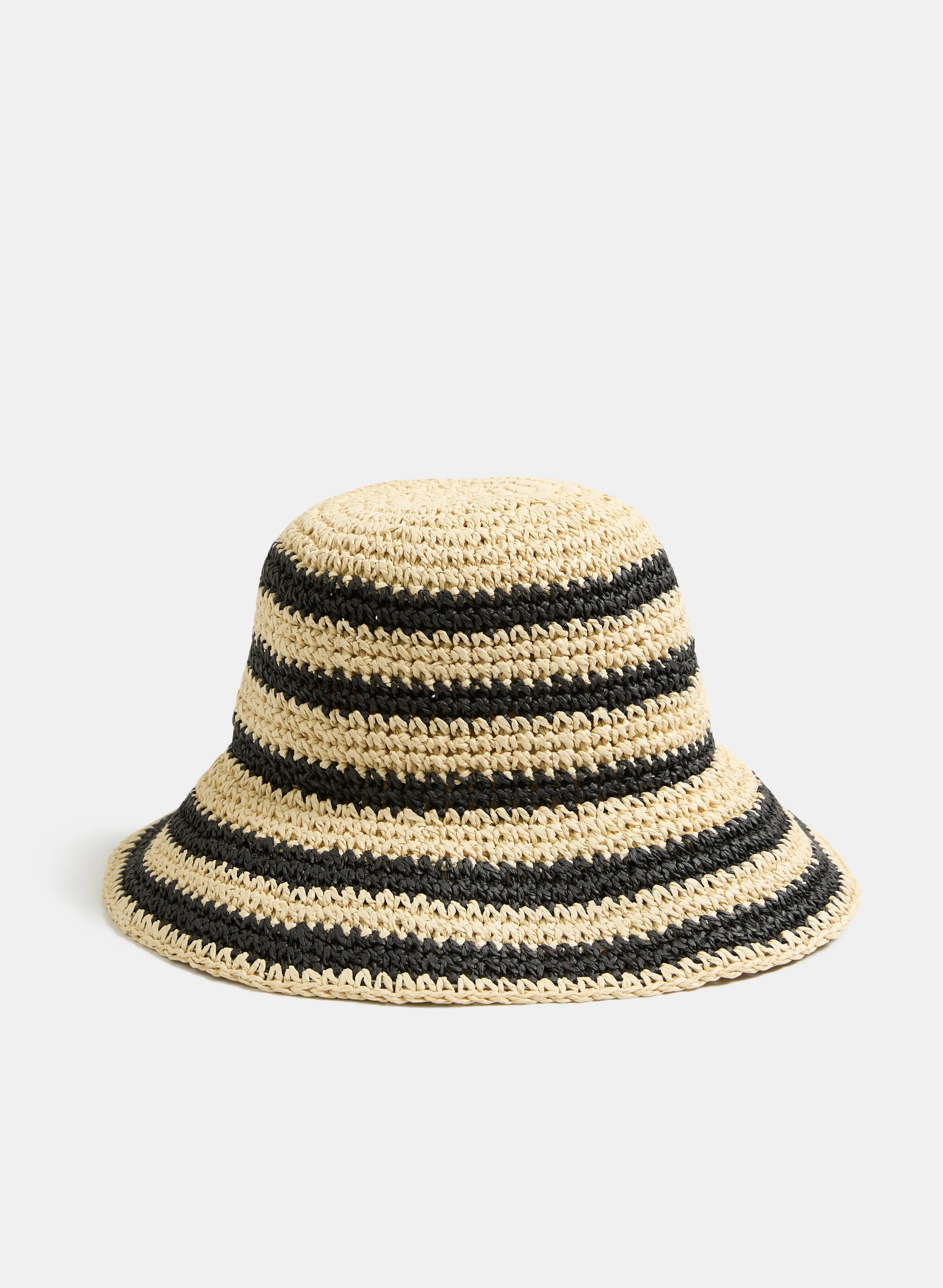 Striped Straw Hat sold by Laura