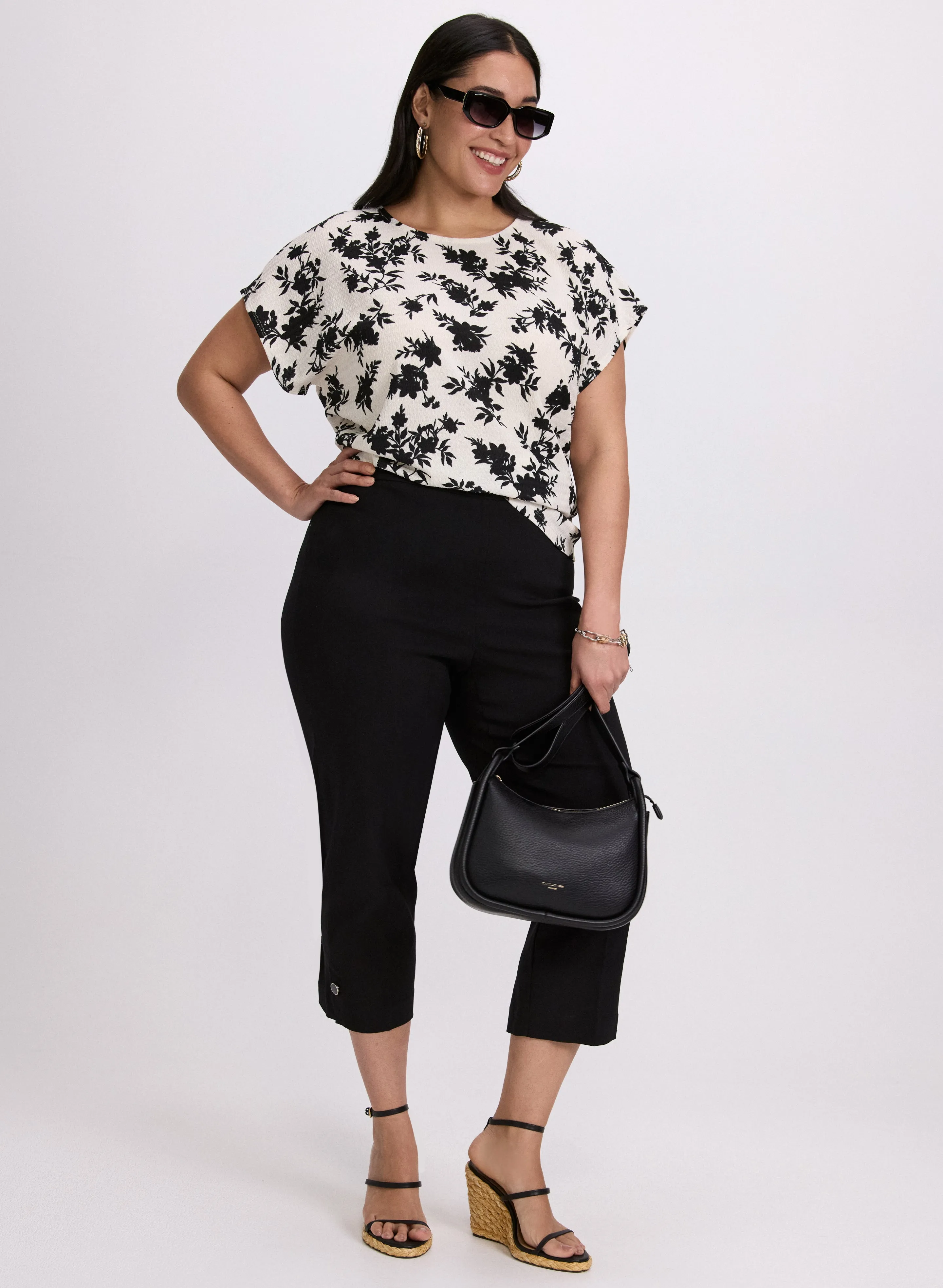 Floral Bubble Knit Top sold by Laura product image thumbnail 4