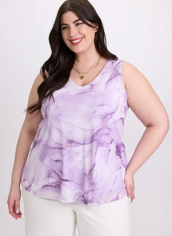 Watercolour Print Top sold by Laura