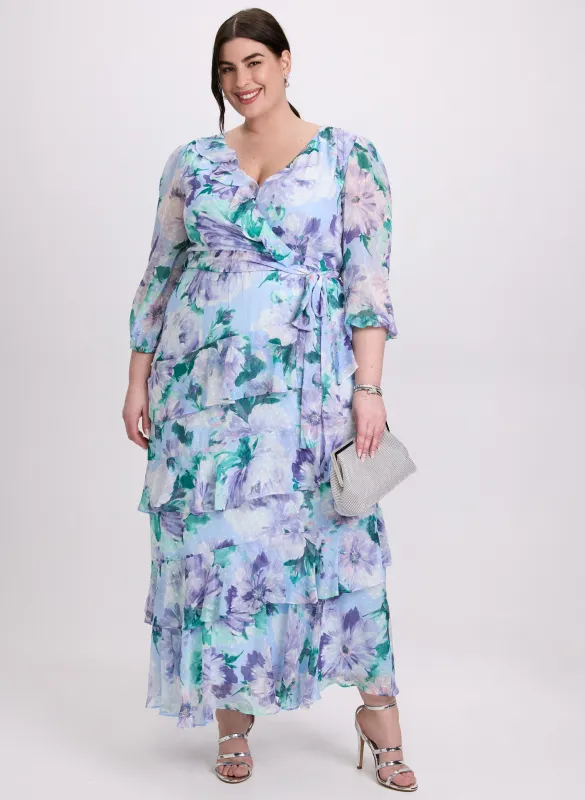 Tiered Floral Dress sold by Laura