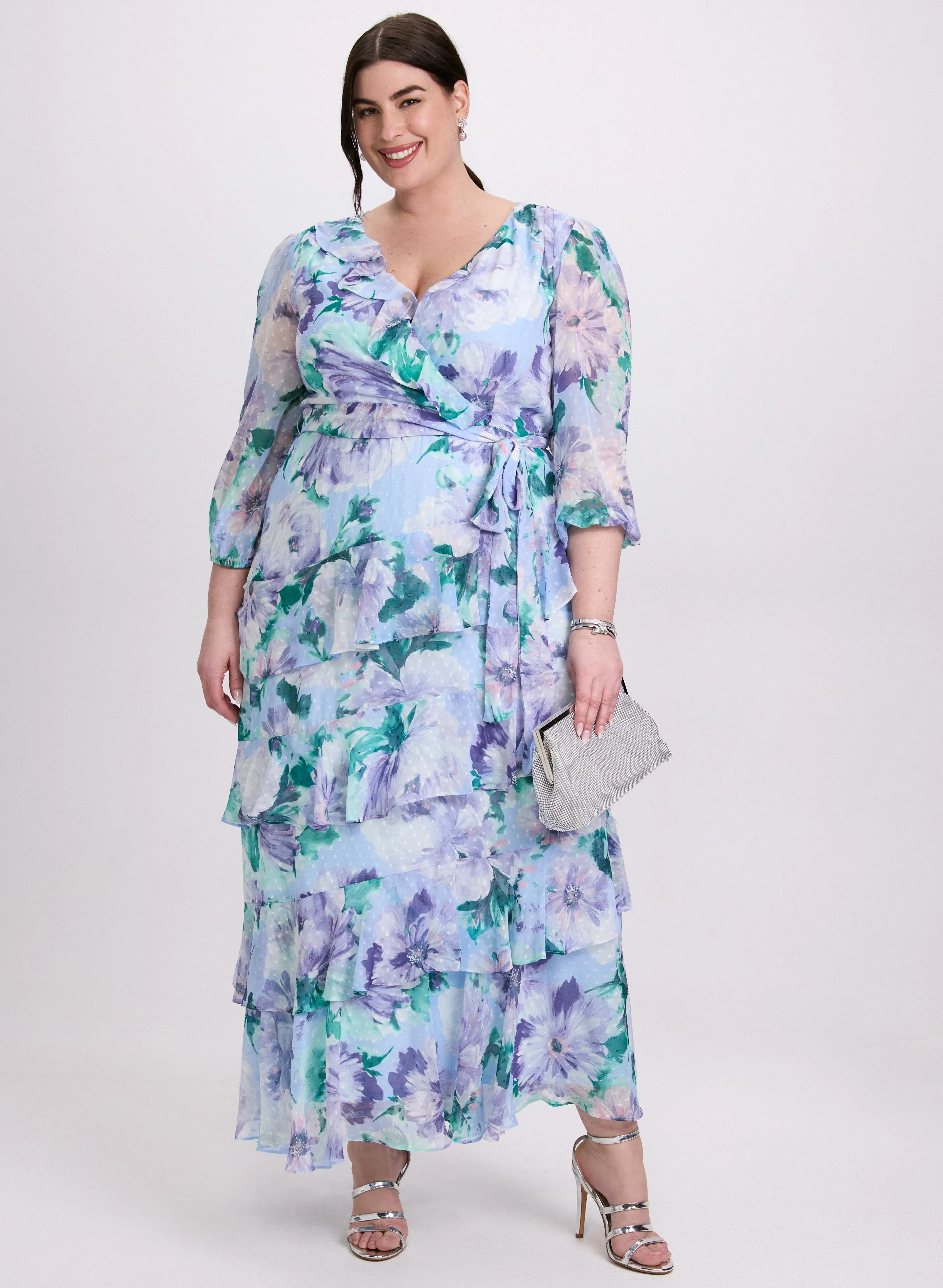 Tiered Floral Dress sold by Laura