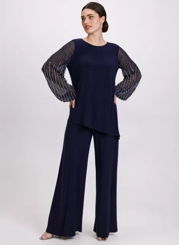 Beaded Top & Pants Set sold by Laura