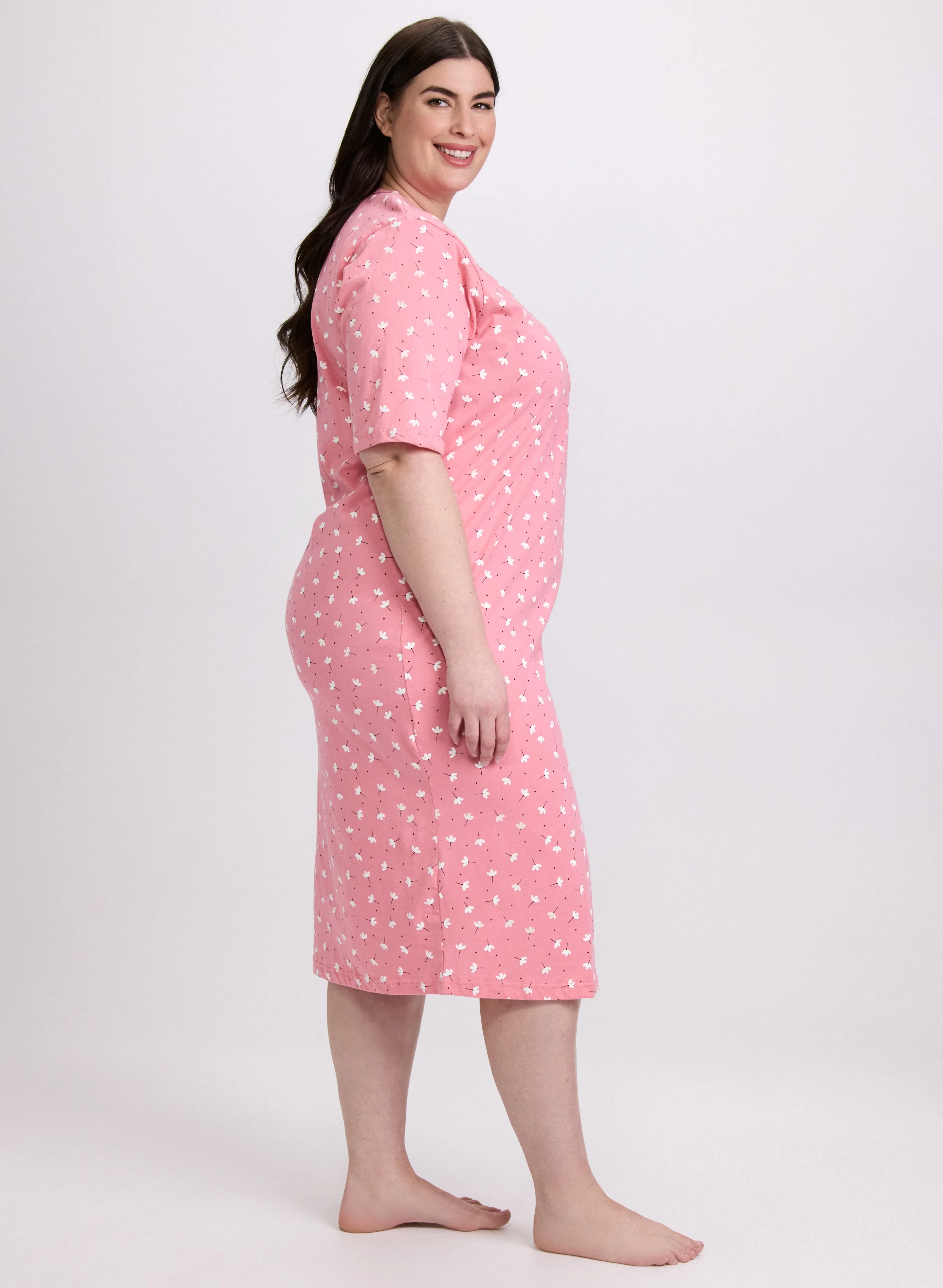 Floral Print Nightgown sold by Laura product image thumbnail 2