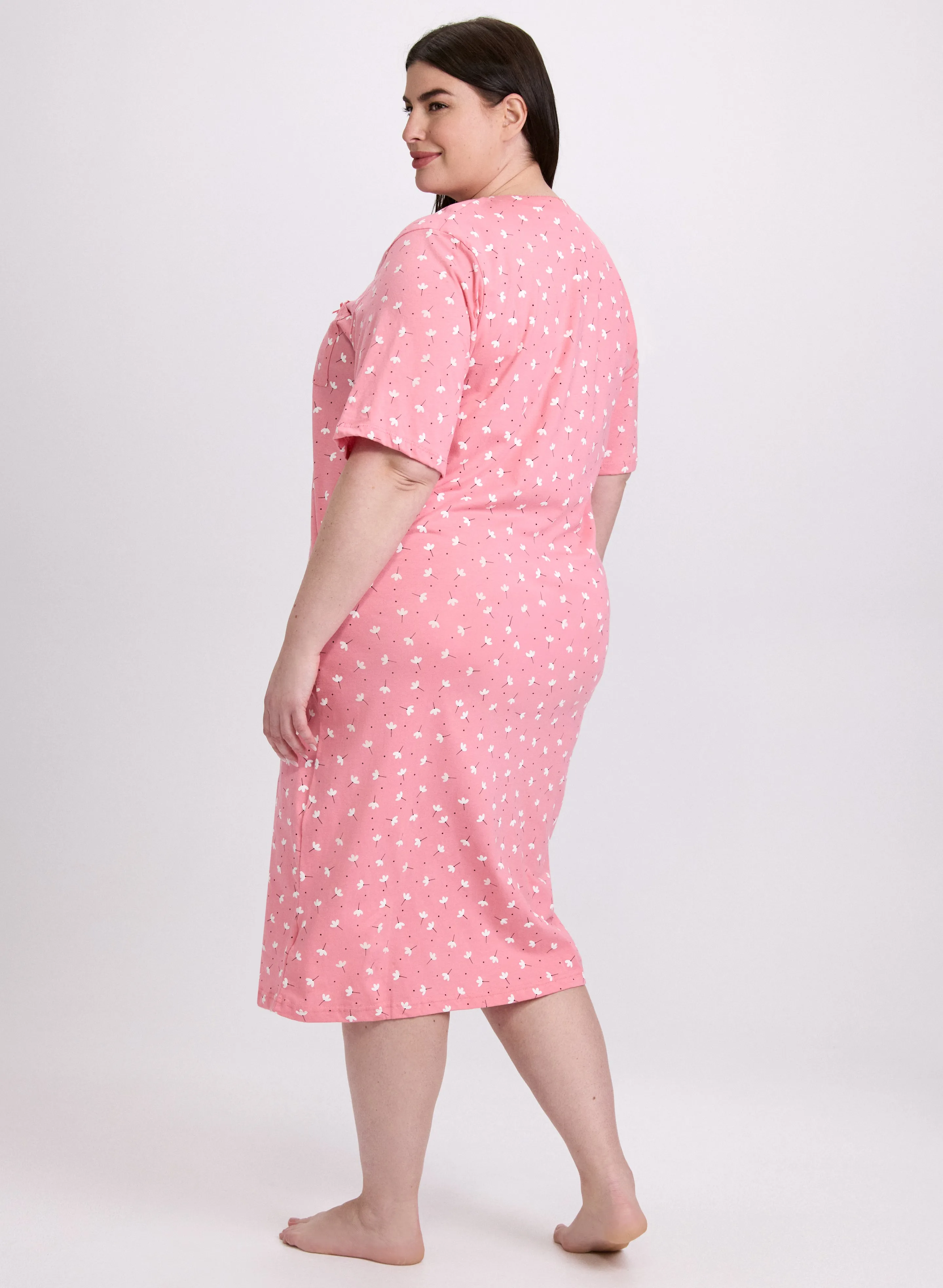 Floral Print Nightgown sold by Laura product image thumbnail 3