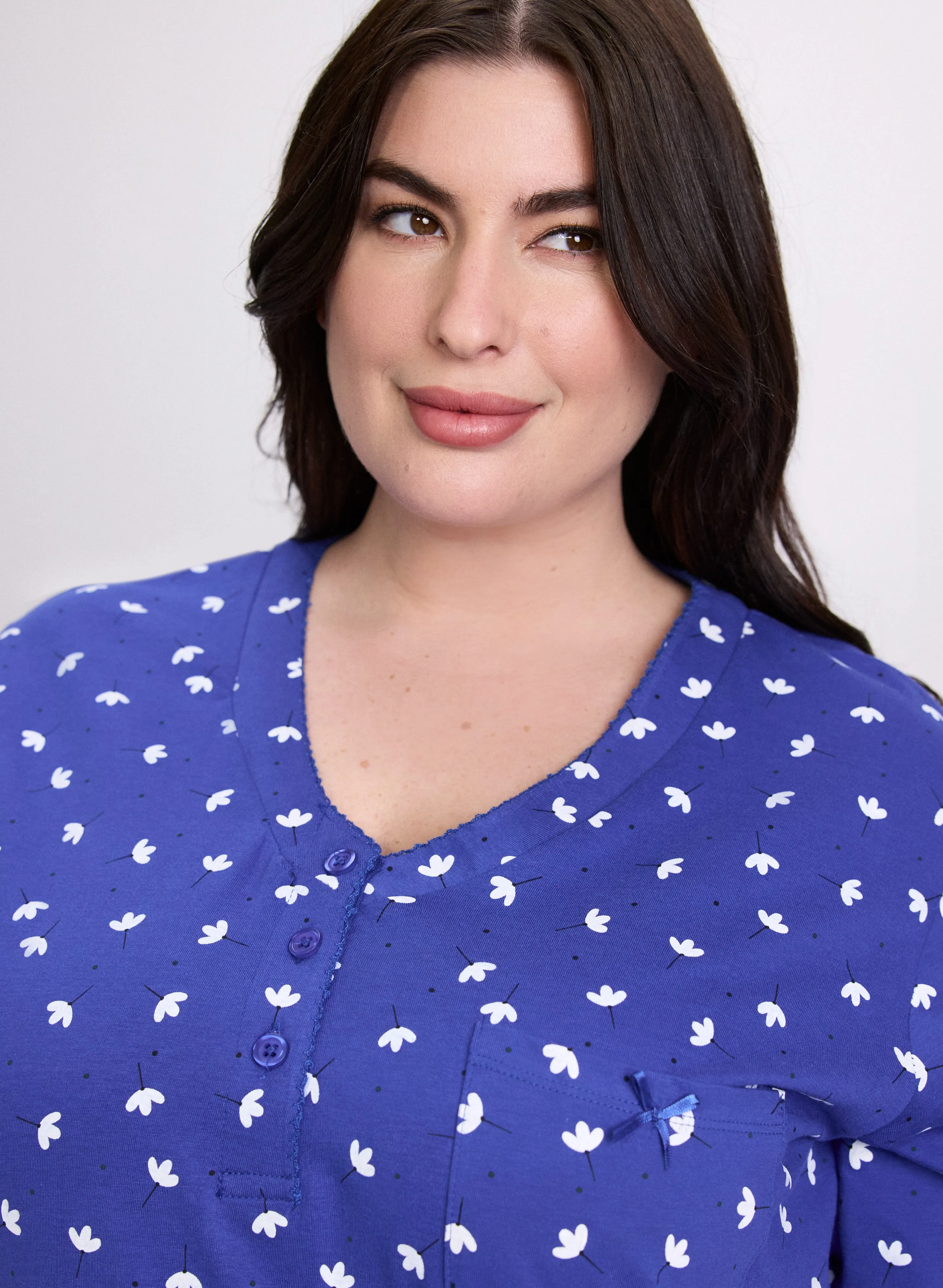 Floral Print Nightgown sold by Laura product image thumbnail 5