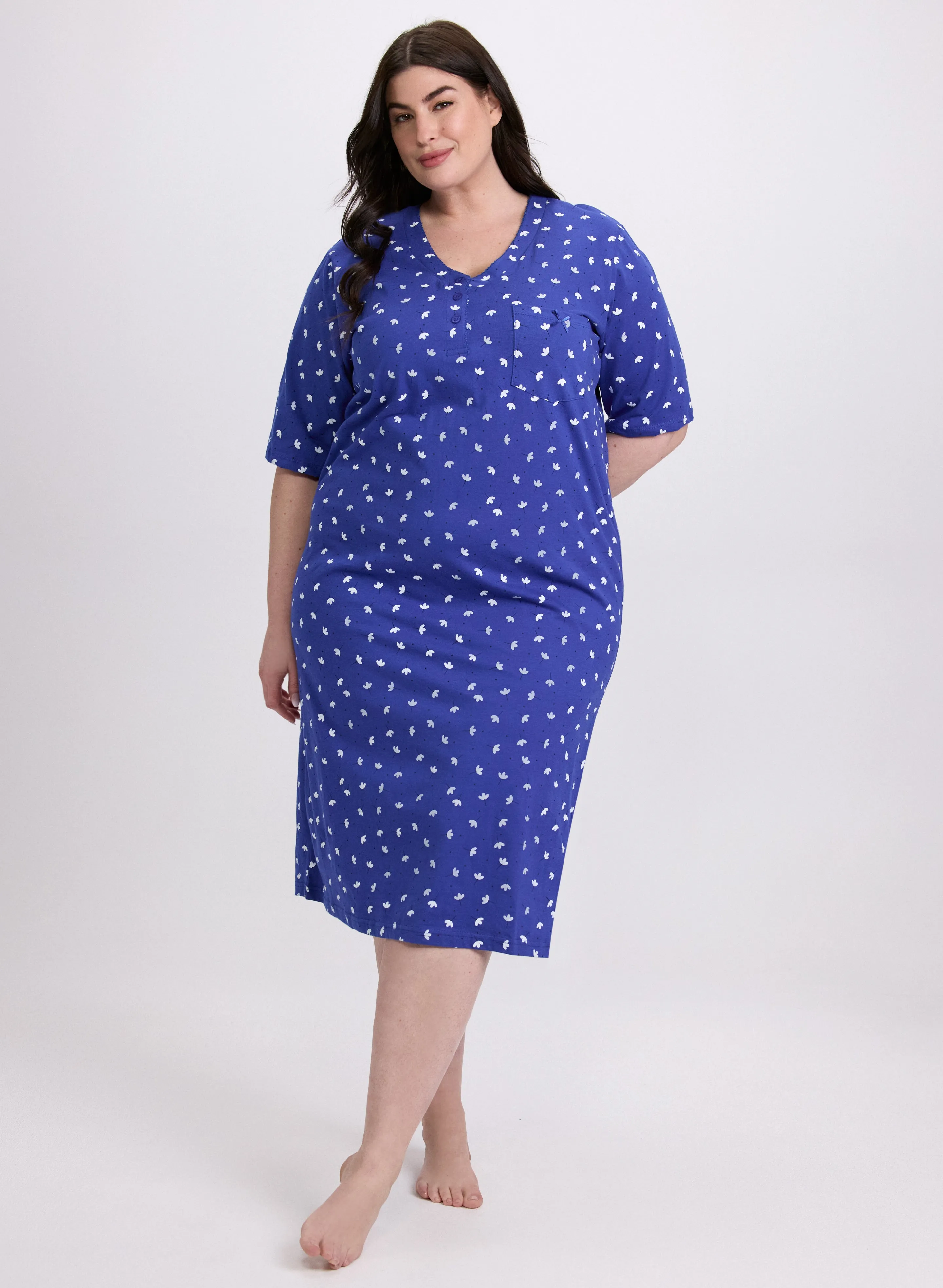 Floral Print Nightgown sold by Laura