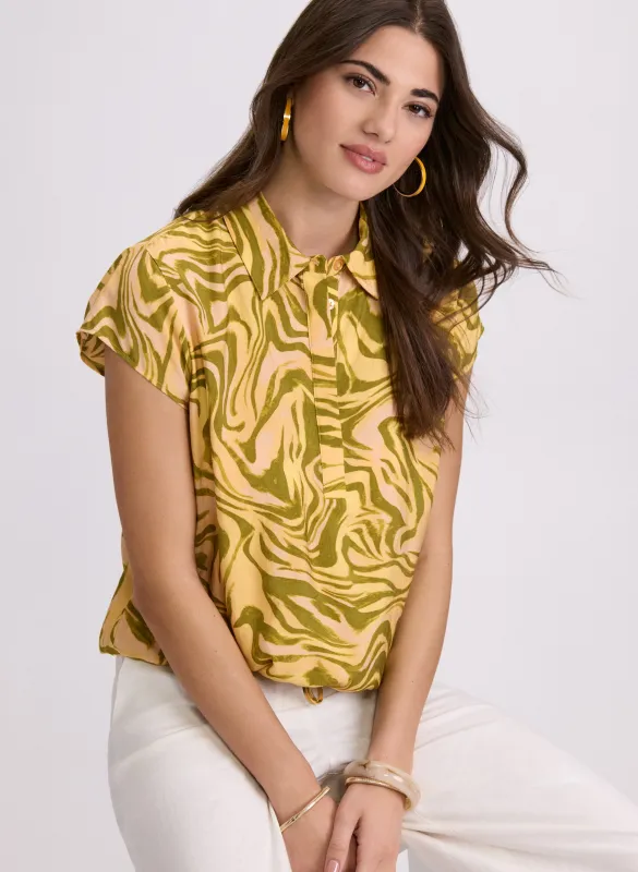 Cap Sleeve Blouse sold by Laura