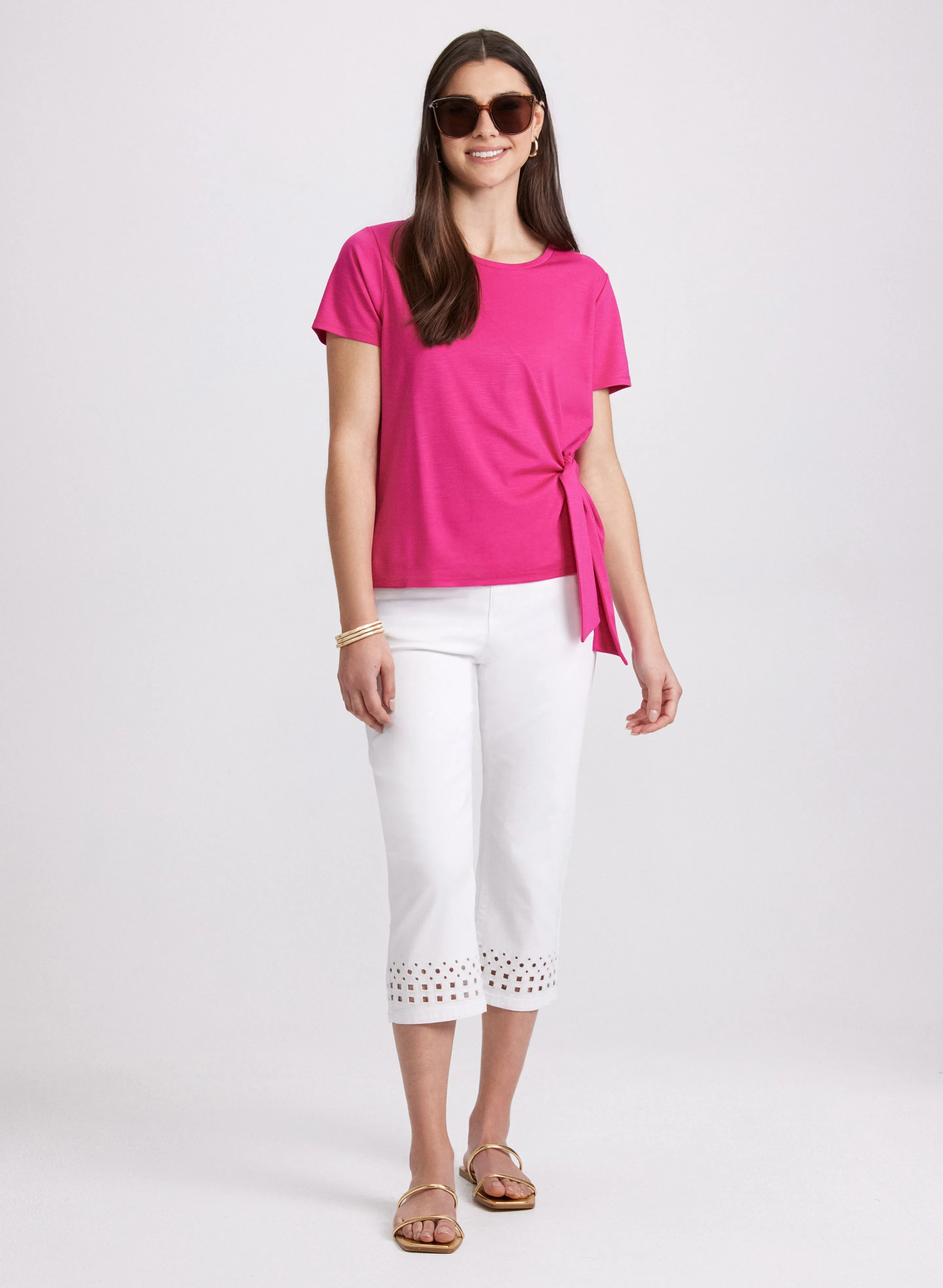 Side Tie T-Shirt sold by Laura product image thumbnail 4